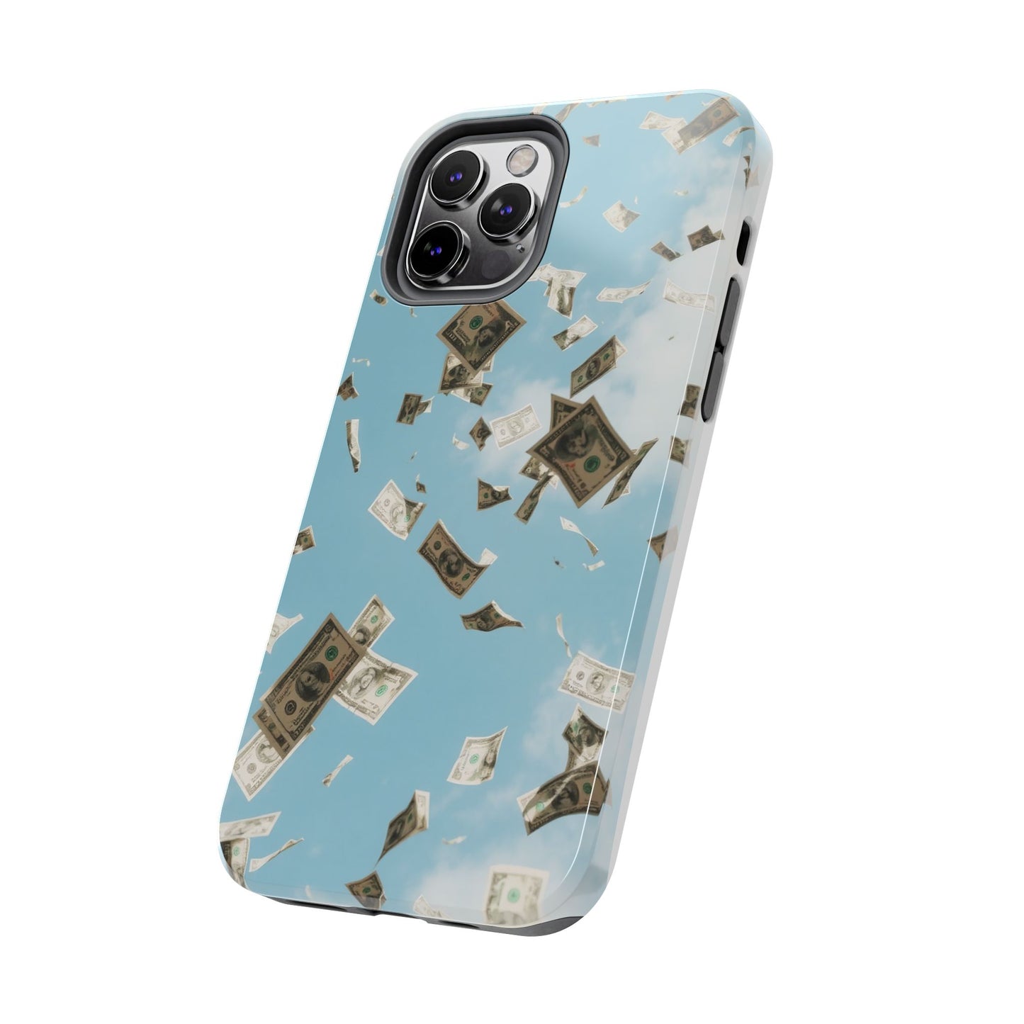 Cinematic Money Rain Phone Case | Tough & Stylish Accessory for Trendsetters, Gift for Birthdays, Graduations, and Celebrations