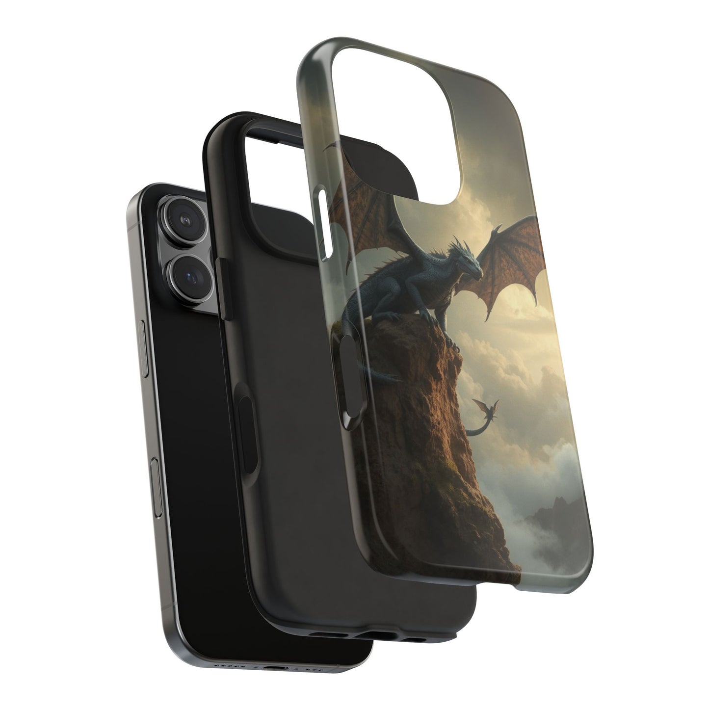 Dragon Fantasy Tough Phone Case - Durable Protection for Adventurers