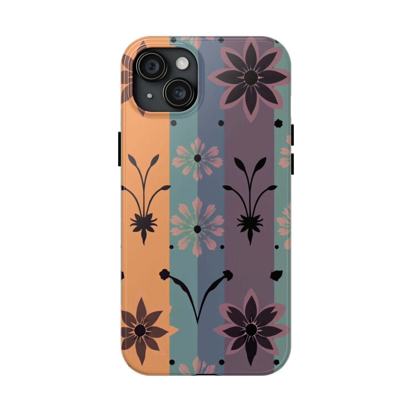Boho Floral Tough Phone Cases - Durable & Stylish Protection - for iPhone