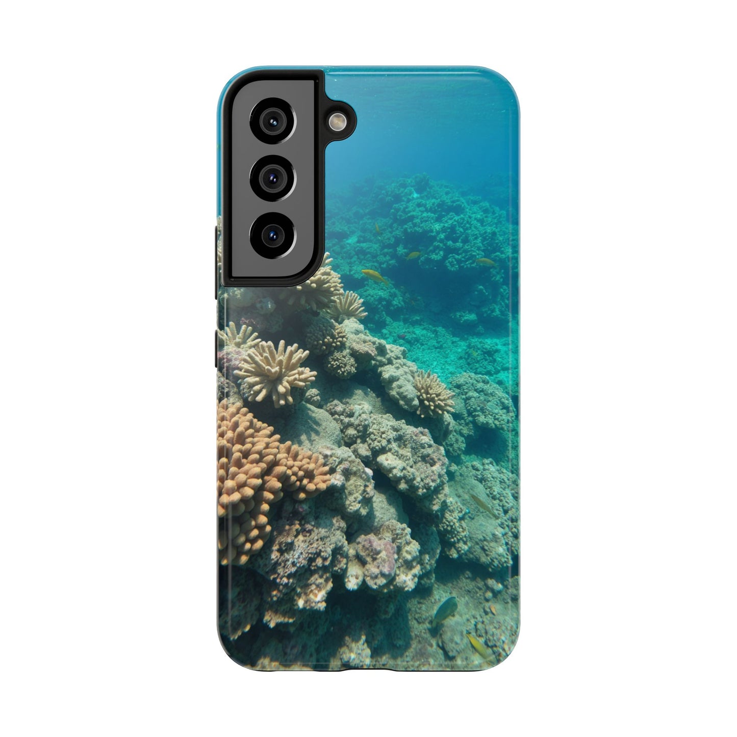 Coral Reef Tough Phone Case - Ocean Vibes Protection for Adventure Lovers