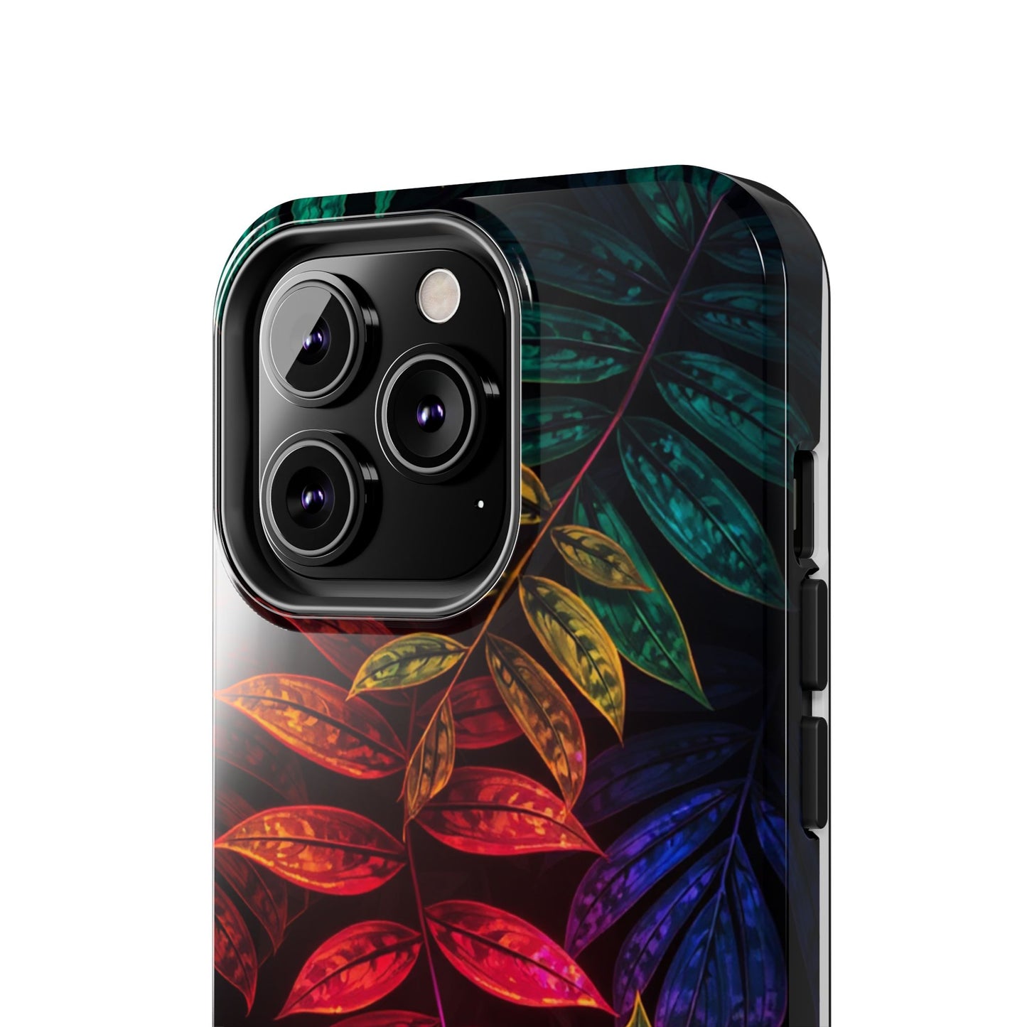 Vibrant Tropical Leaf Tough Phone Case