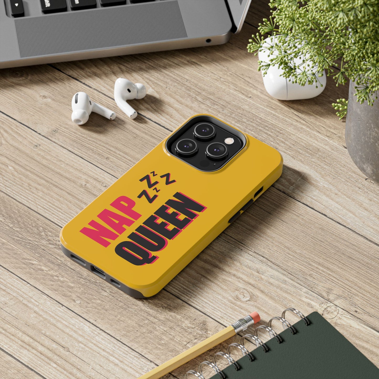 Nap Queen Tough Phone Case - Sleep Lovers Favorite - for iPhone