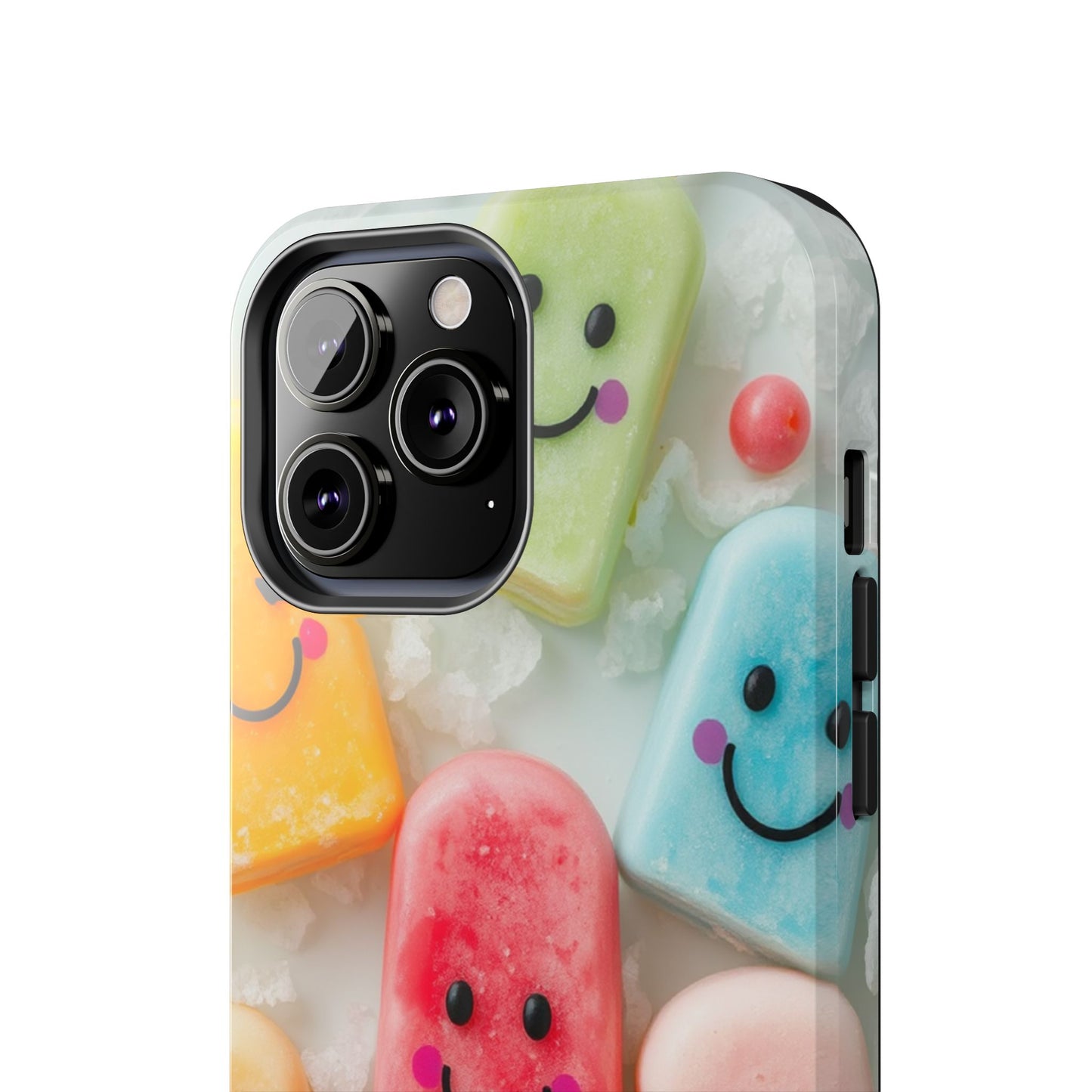 Cute Smile Popsicle Tough Phone Case - Fun Protection for Your Device