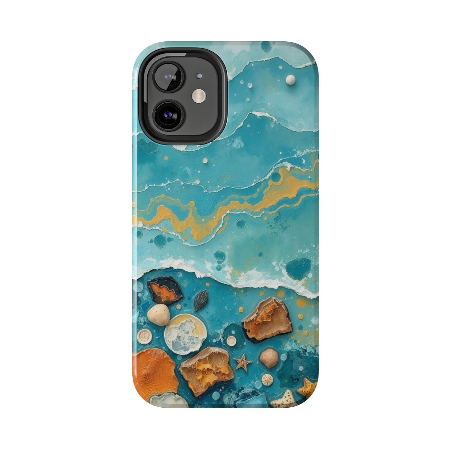 Ocean-Inspired Tough Phone Cases - Coastal Beach Vibe, Easy Accessory for Beach Lovers