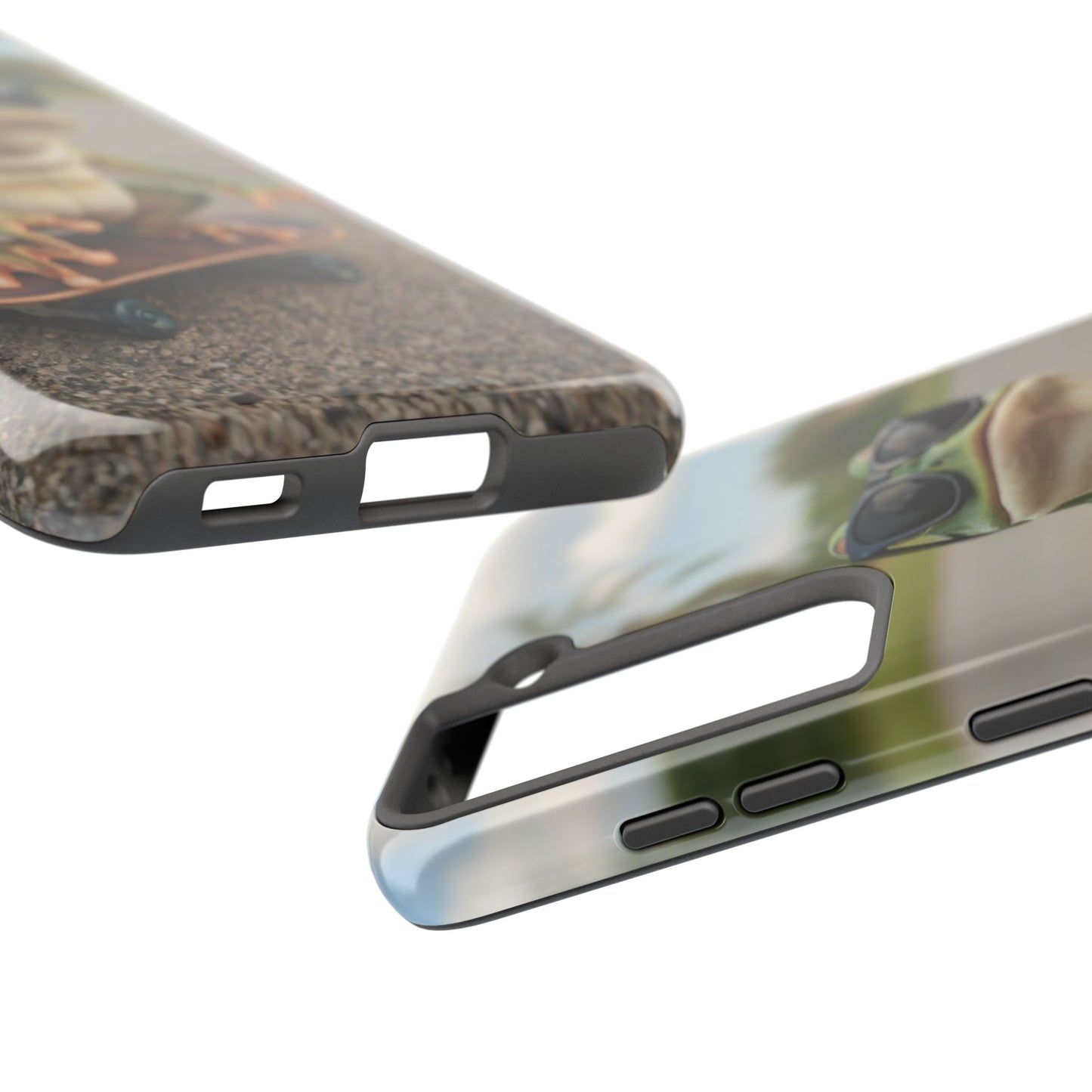 Cool Frog Skateboard Phone Case - Tough and Stylish Protection
