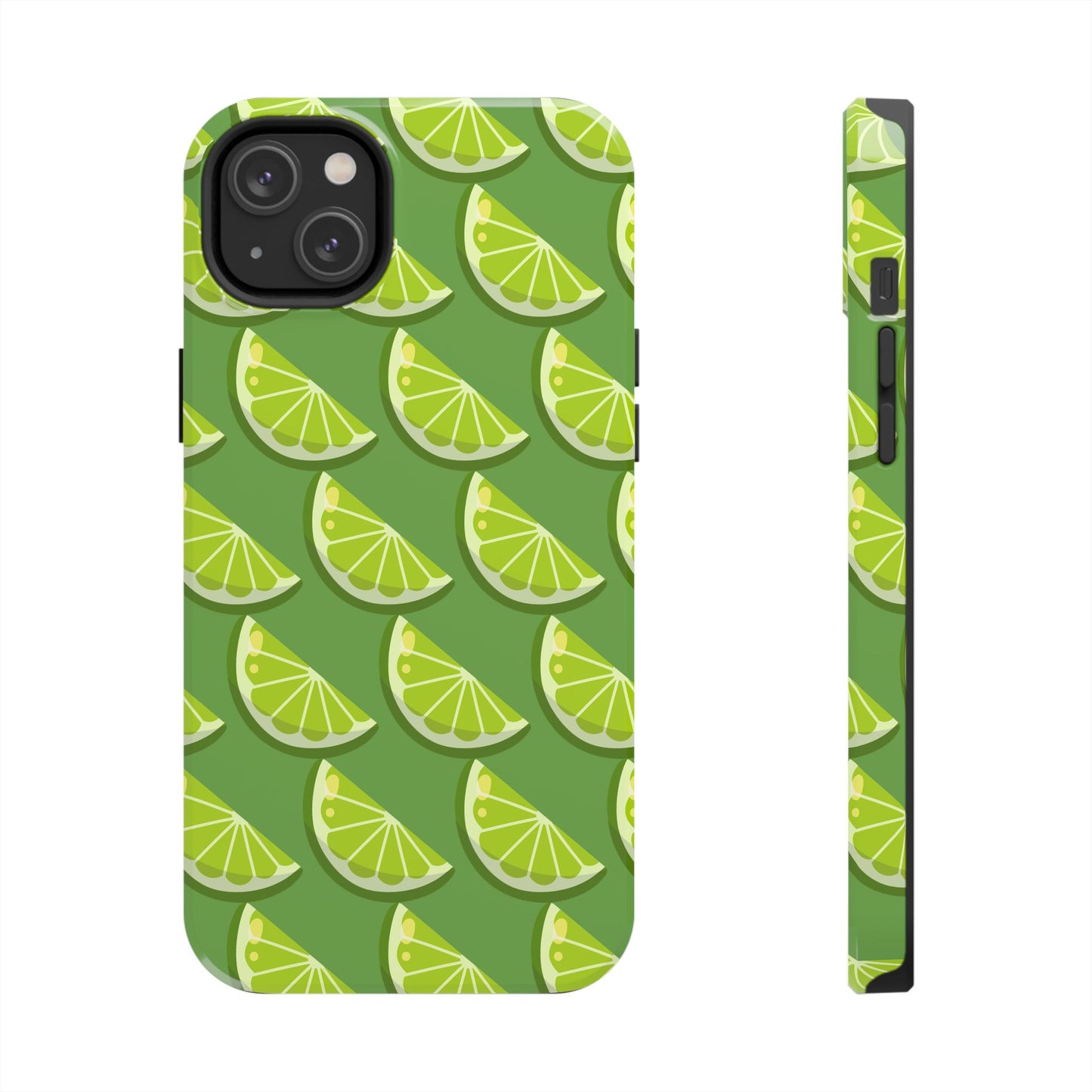 Lime Slice Tough Phone Case - Green Party - for iPhone