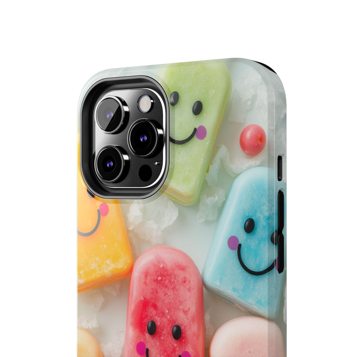Cute Smile Popsicle Tough Phone Case - Fun Protection for Your Device