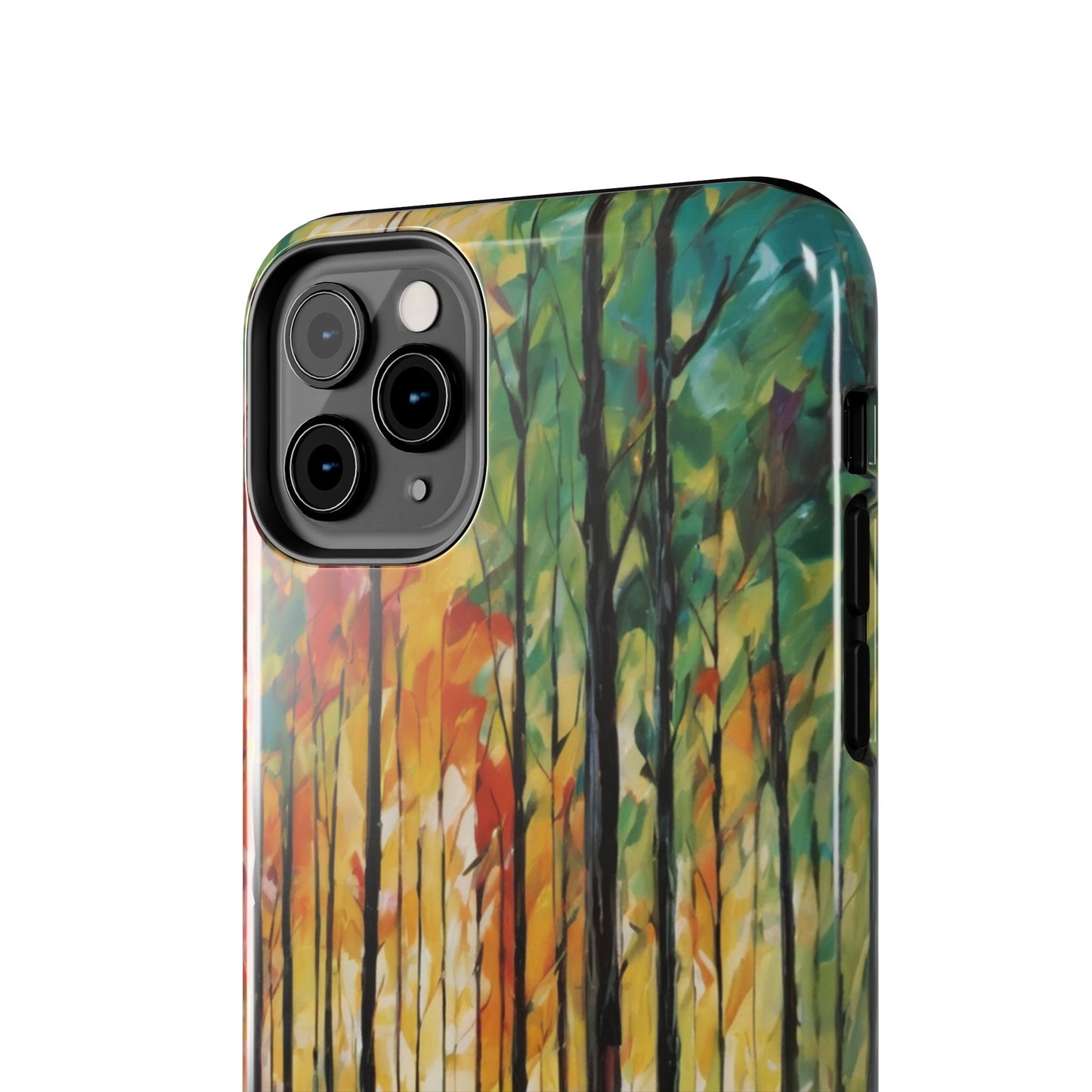 Autumn Forest Tough Phone Case - Colorful Nature Design - for iPhone