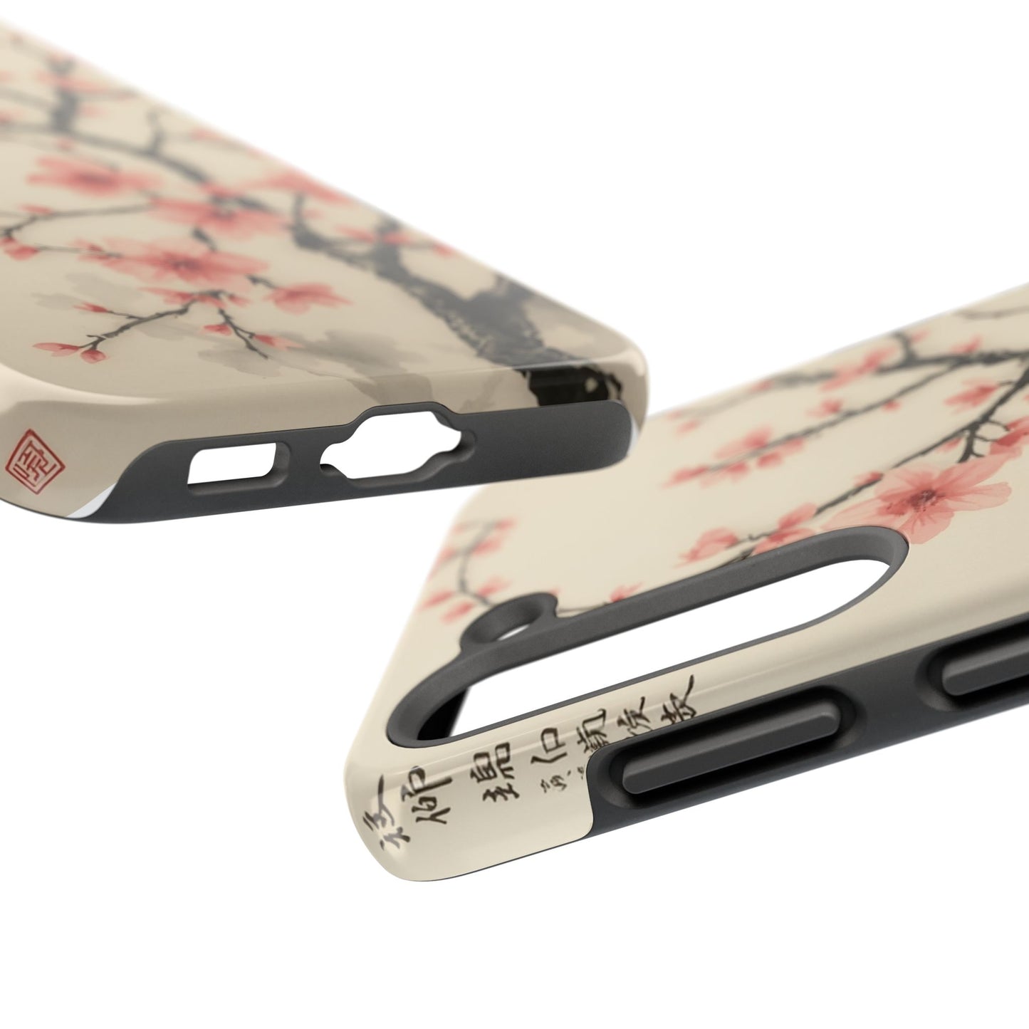 Cherry Blossom Tough Phone Case - Stylish Protection for Nature Lovers