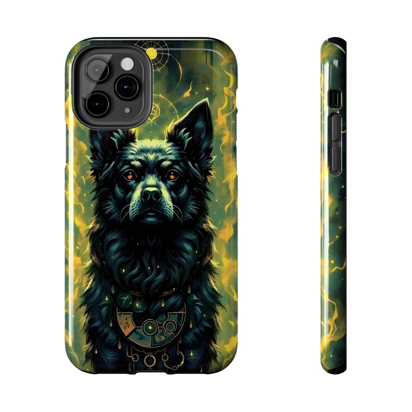 Mystical Dog Tribe Phone Case - Tough and Stylish for Pet Lovers - for iPhone