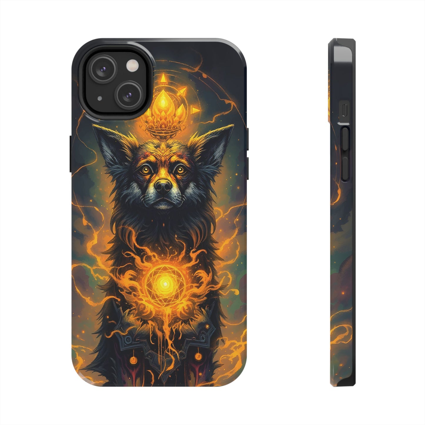 Mystical Dog of Light - Tough Phone Case - Durable Protection with Inspired Artwork - for iPhone
