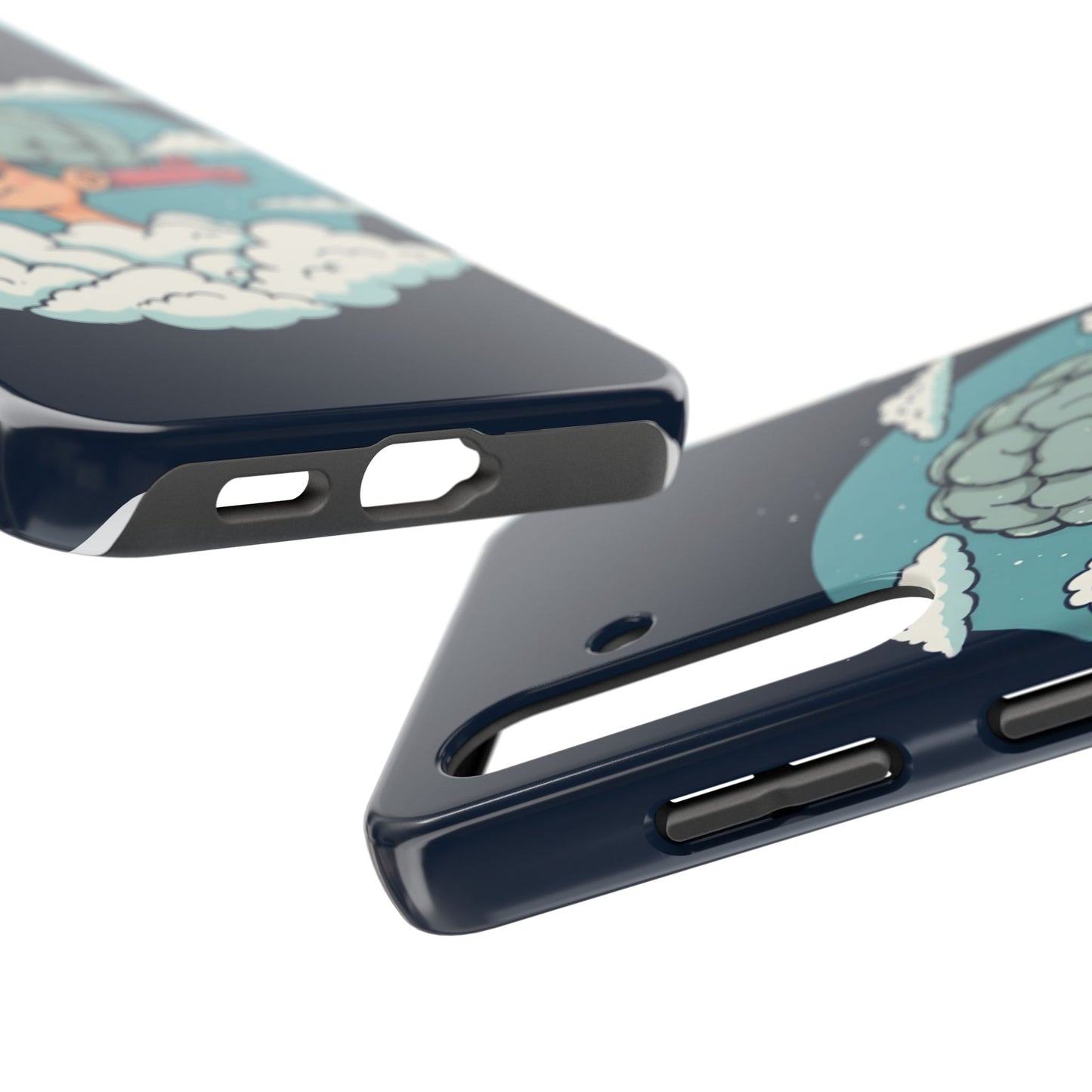 Creative Cloud Phone Case - Quirky Design for Unique Individuals