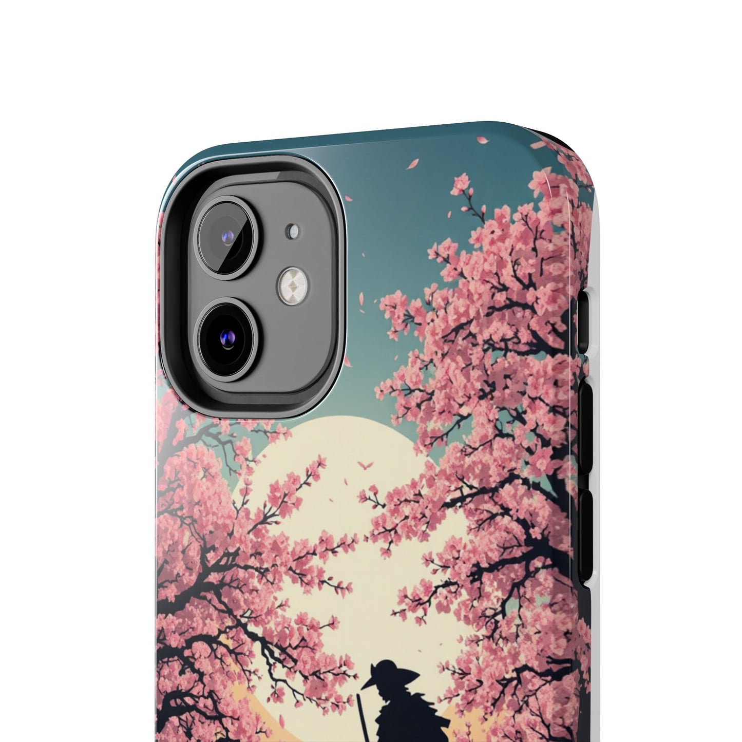 Cherry Blossom Samurai Tough Phone Case