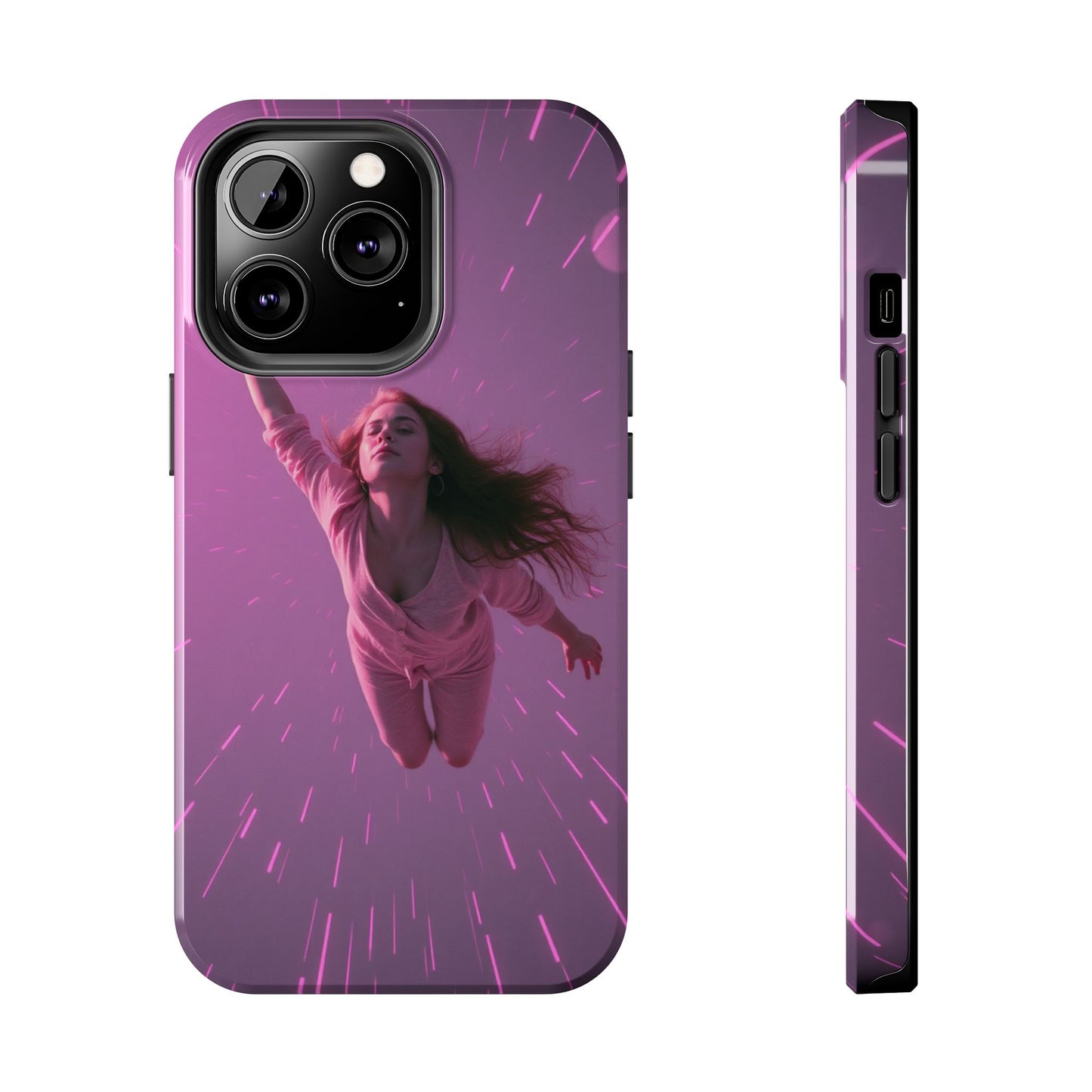 Inspirational Tough Phone Case - Cosmic Dreamer Design