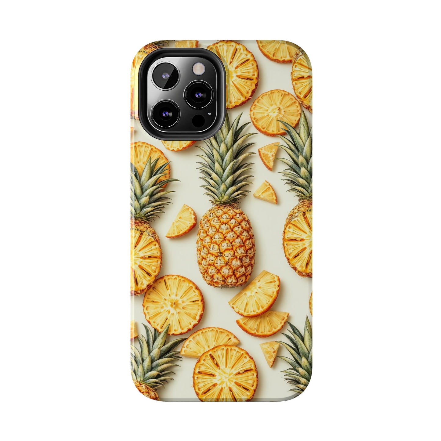 Tropical Pineapple Phone Case - Tough Phone Protector for Summer Vibes