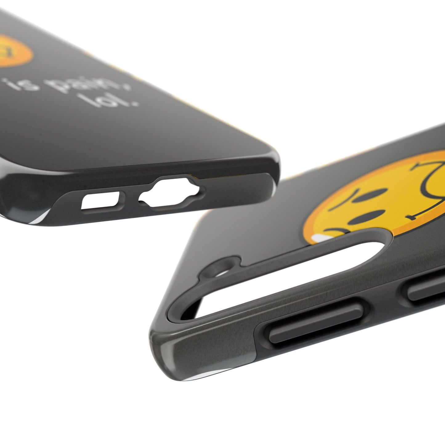 Life is Pain Tough Phone Case - Trendy Design for Smartphone Protection