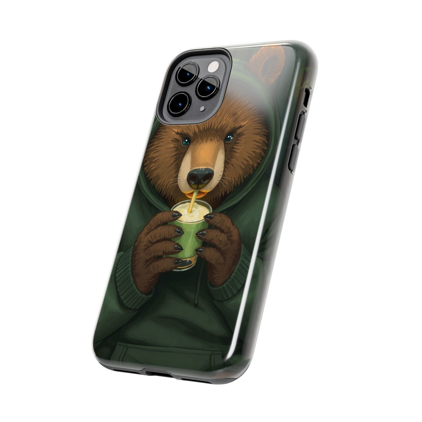 Cute Bear Phone Case – Tough and Stylish Protection for Animal Lovers