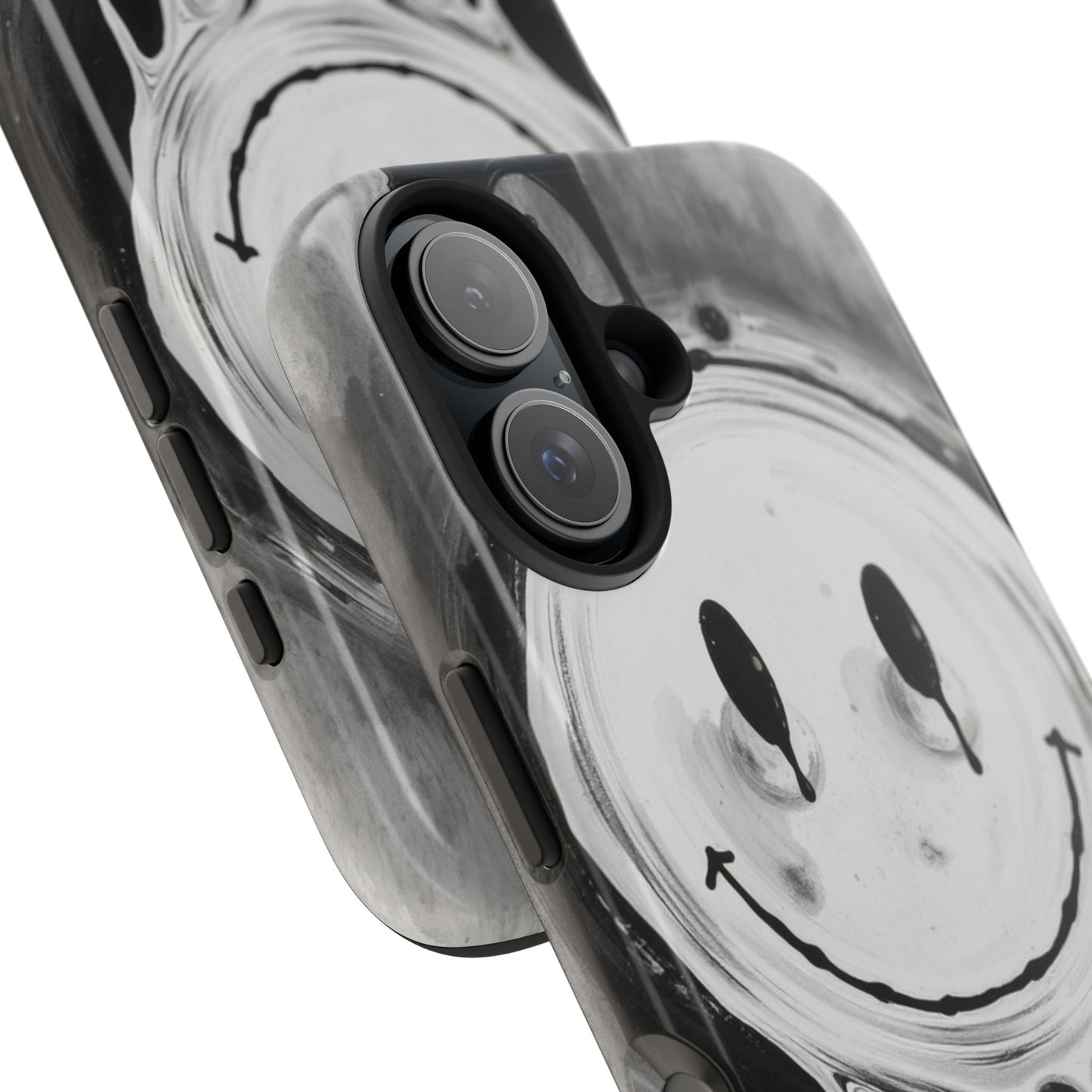 Dripping Smiley Tough Phone Case - Stylish & Durable Protection