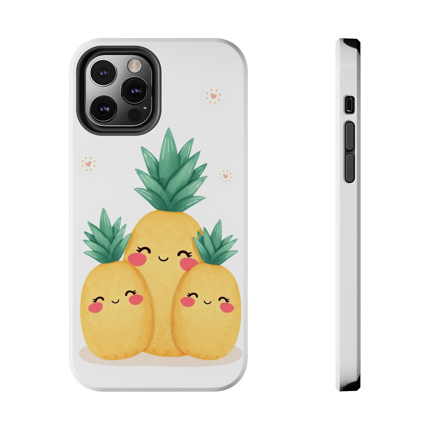 Cute Pineapple Tough Phone Cases | Fun Gift for Pineapple Lovers | Summer Vibes | Durable Phone Protection | Quirky Phone Accessory