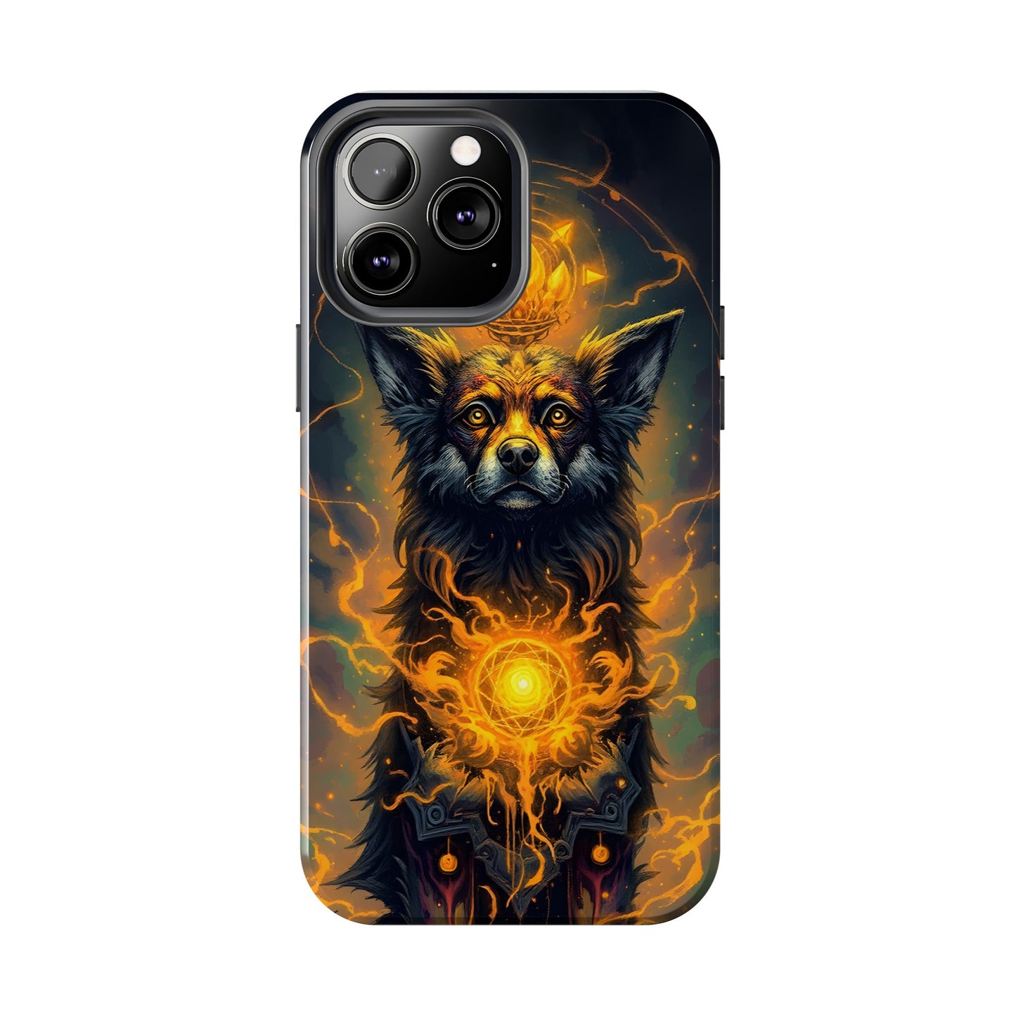 Mystical Dog of Light - Tough Phone Case - Durable Protection with Inspired Artwork - for iPhone