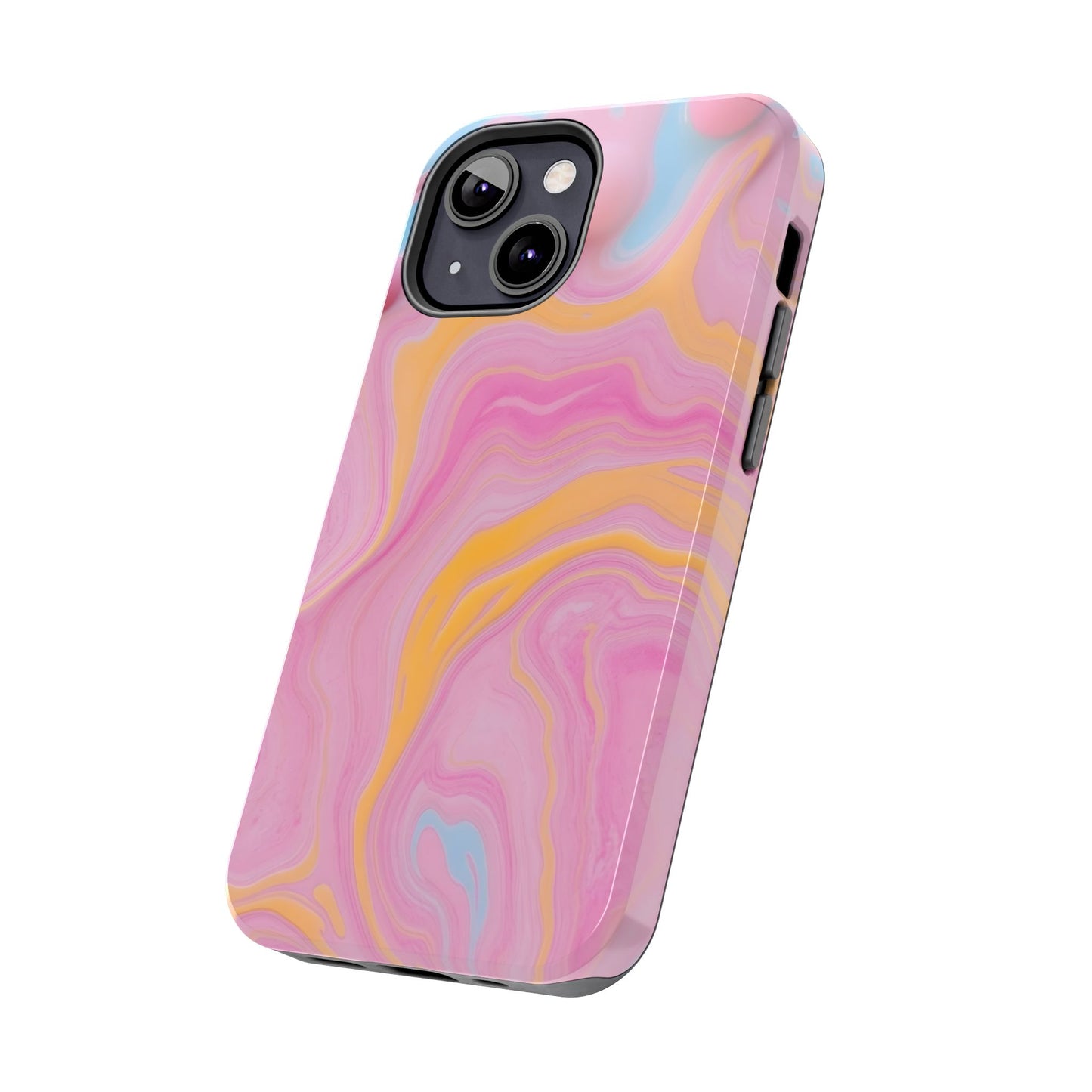 Liquid Candy Abstract Tough Phone Case - Durable Protection with Artistic Design - for iPhone