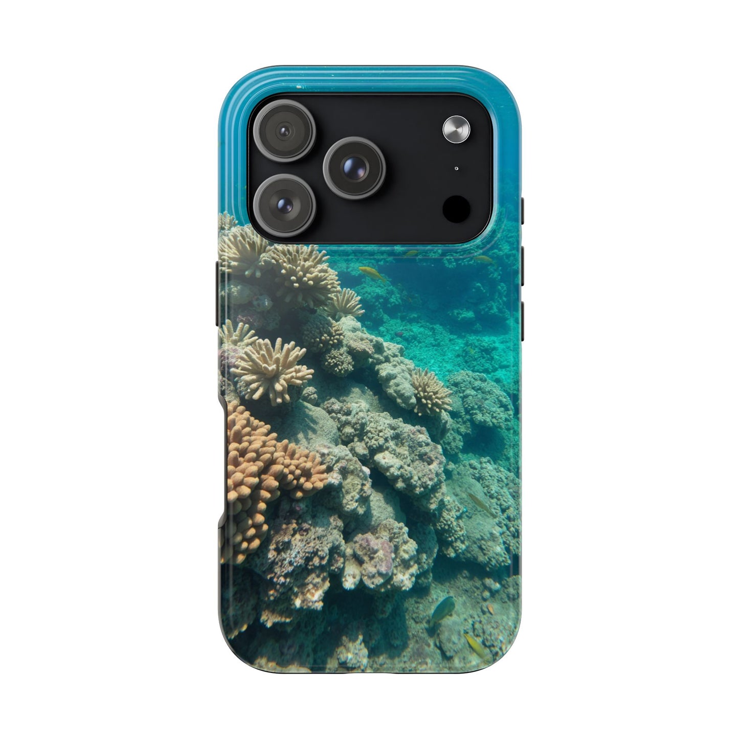 Coral Reef Tough Phone Case - Ocean Vibes Protection for Adventure Lovers