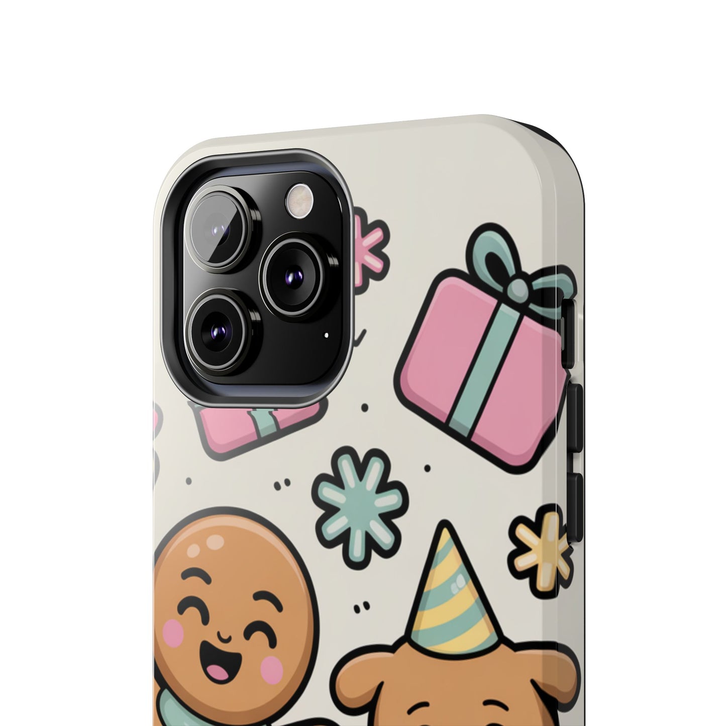 Gingerbread Family Dancing Holiday Phone Case