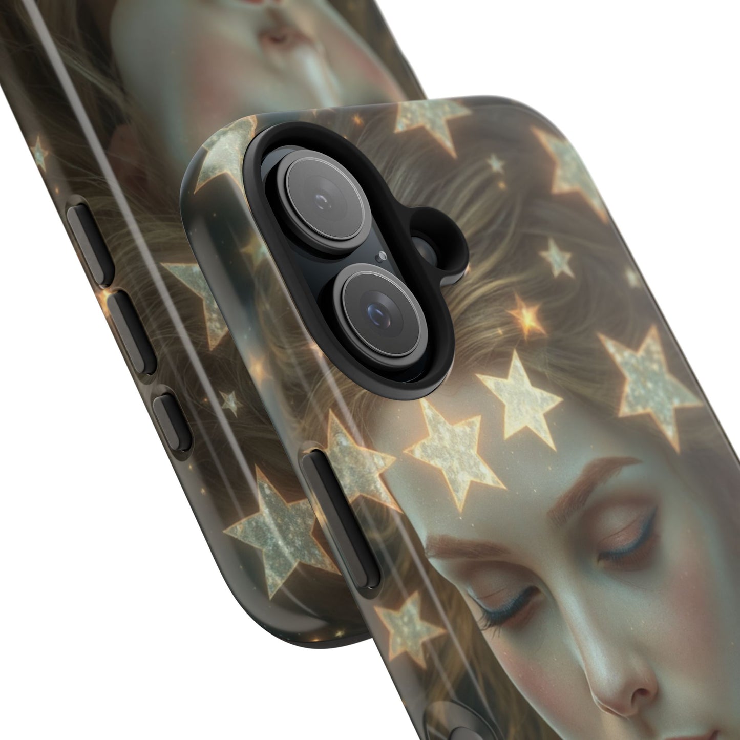 Celestial Dream Tough Phone Case - Artistic Starry Design for Style Enthusiasts