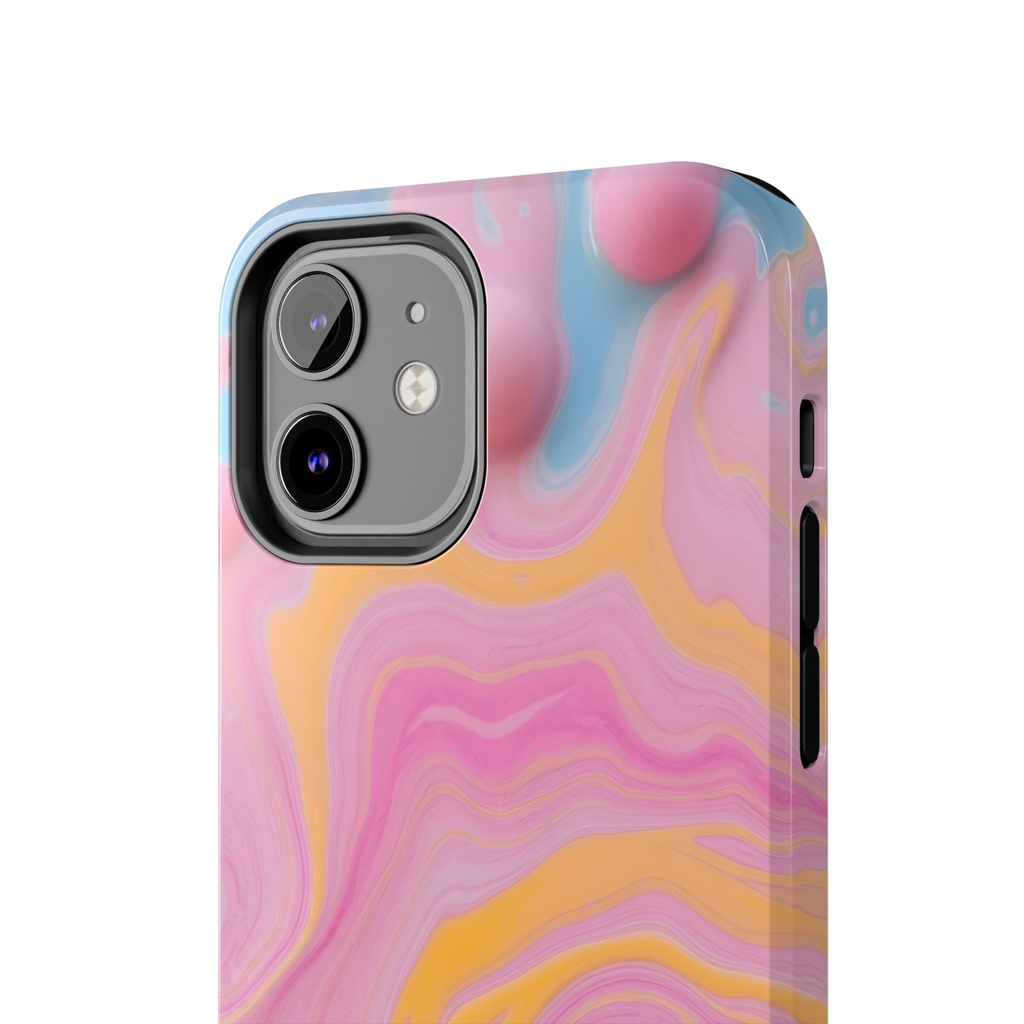 Liquid Candy Abstract Tough Phone Case - Durable Protection with Artistic Design - for iPhone