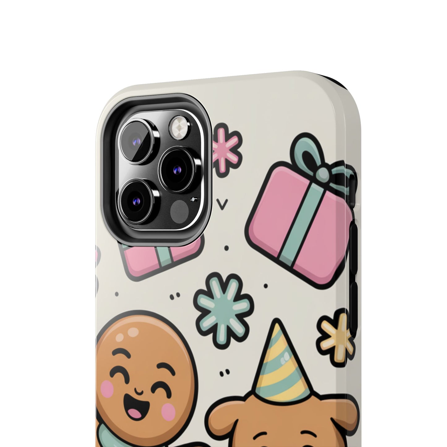 Gingerbread Family Dancing Holiday Phone Case