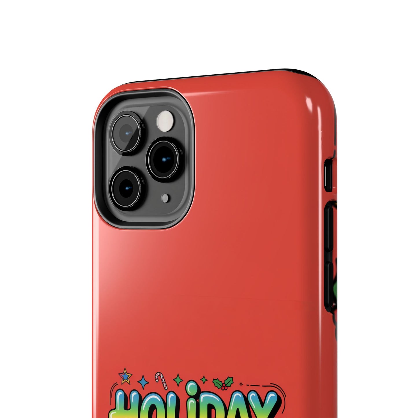Holiday Mood ON Text - Tough Phone Case for iPhone