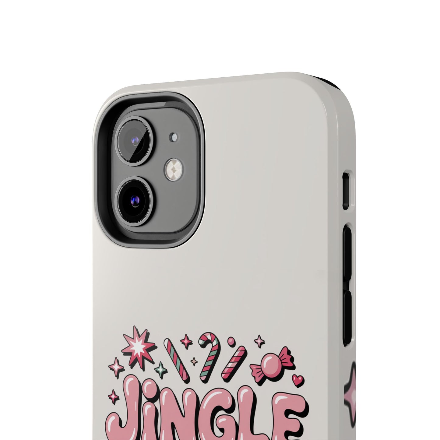 Jingle Babe Tough Phone Case - Festive Holiday Protection for Your iPhone