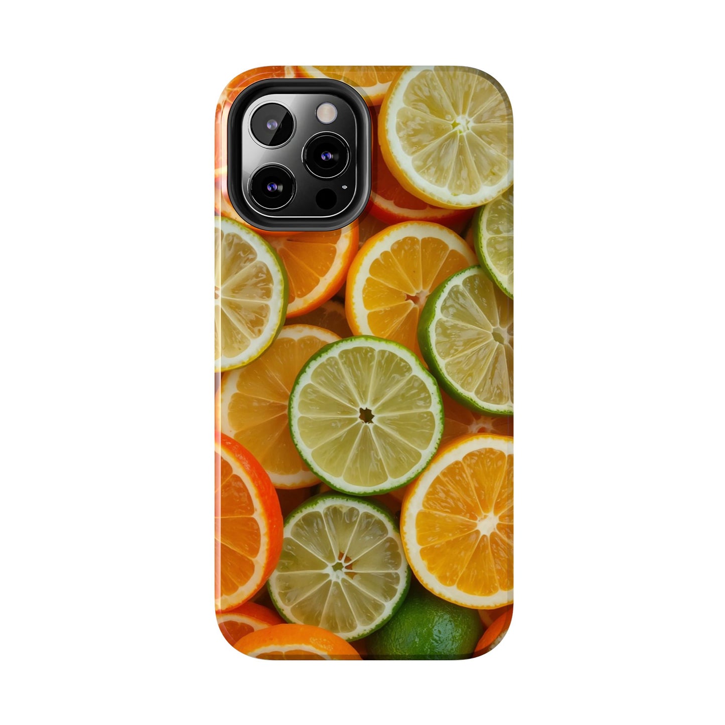 Citrus Slice Tough Phone Case – Vibrant Fruit Design for Summer Fun