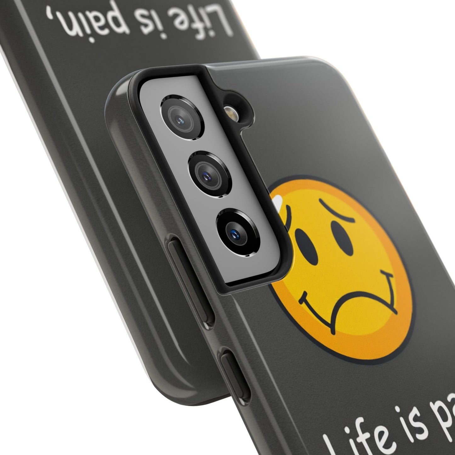 Life is Pain Tough Phone Case - Trendy Design for Smartphone Protection
