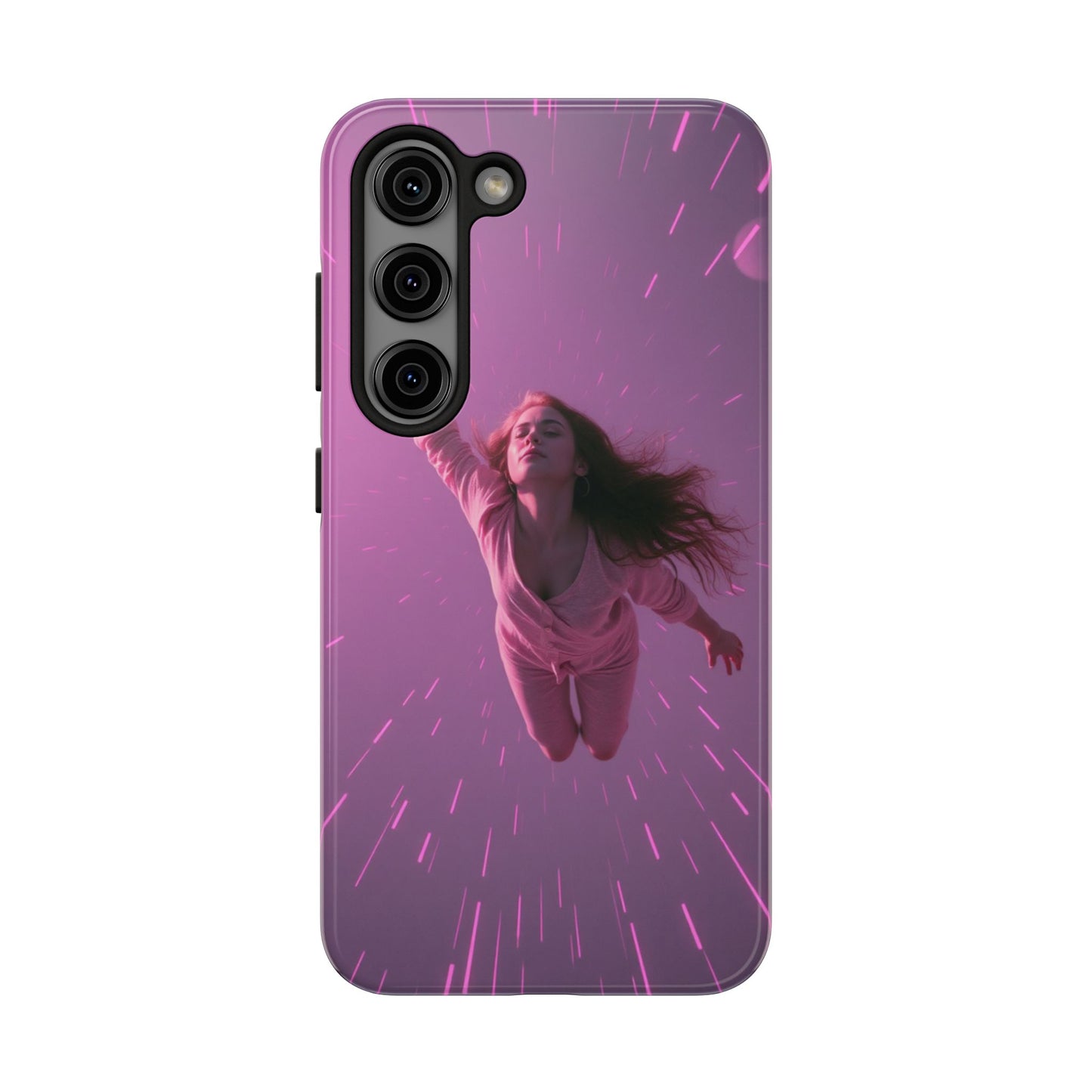 Inspirational Tough Phone Case - Cosmic Dreamer Design