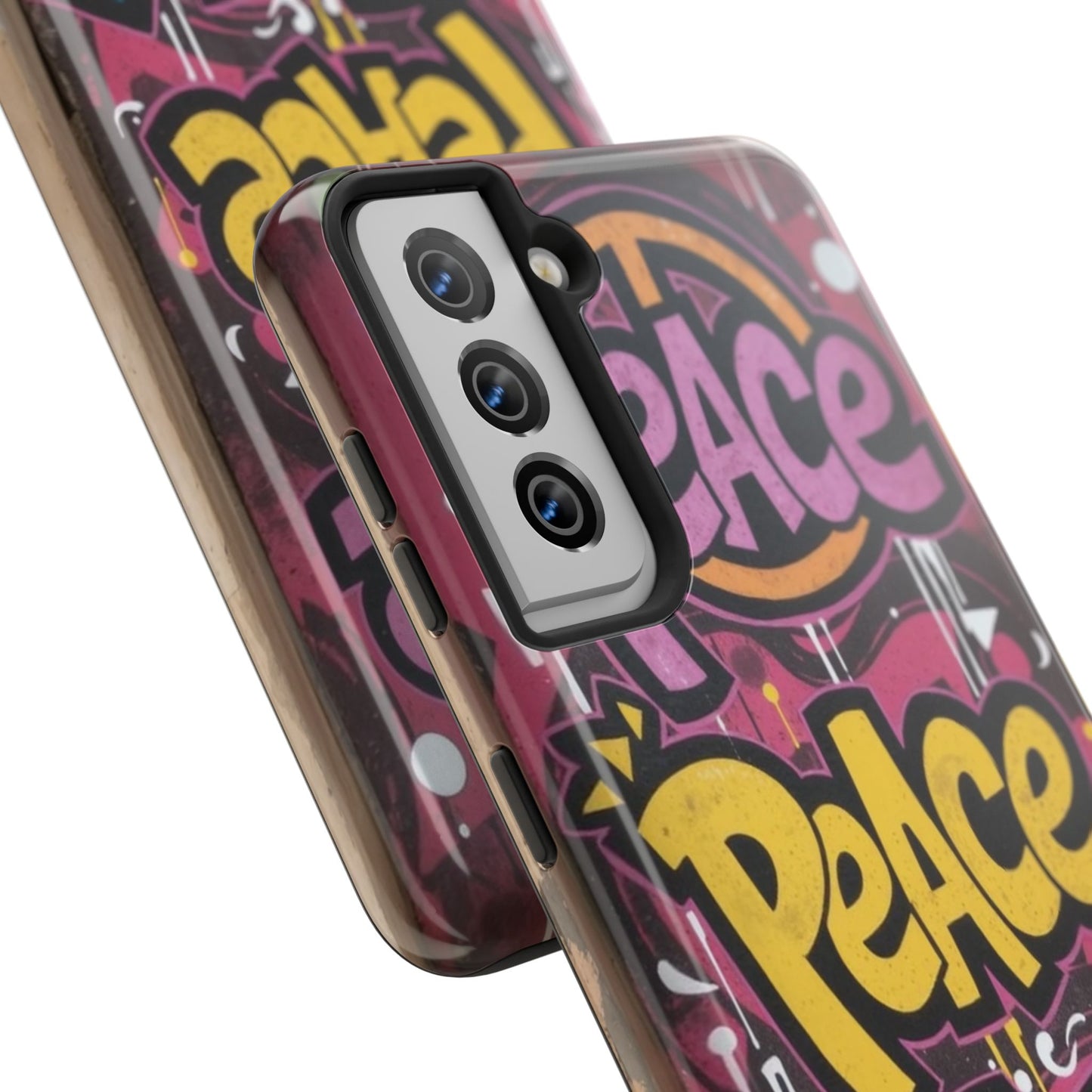 Colorful Peace Joy Tough Phone Case