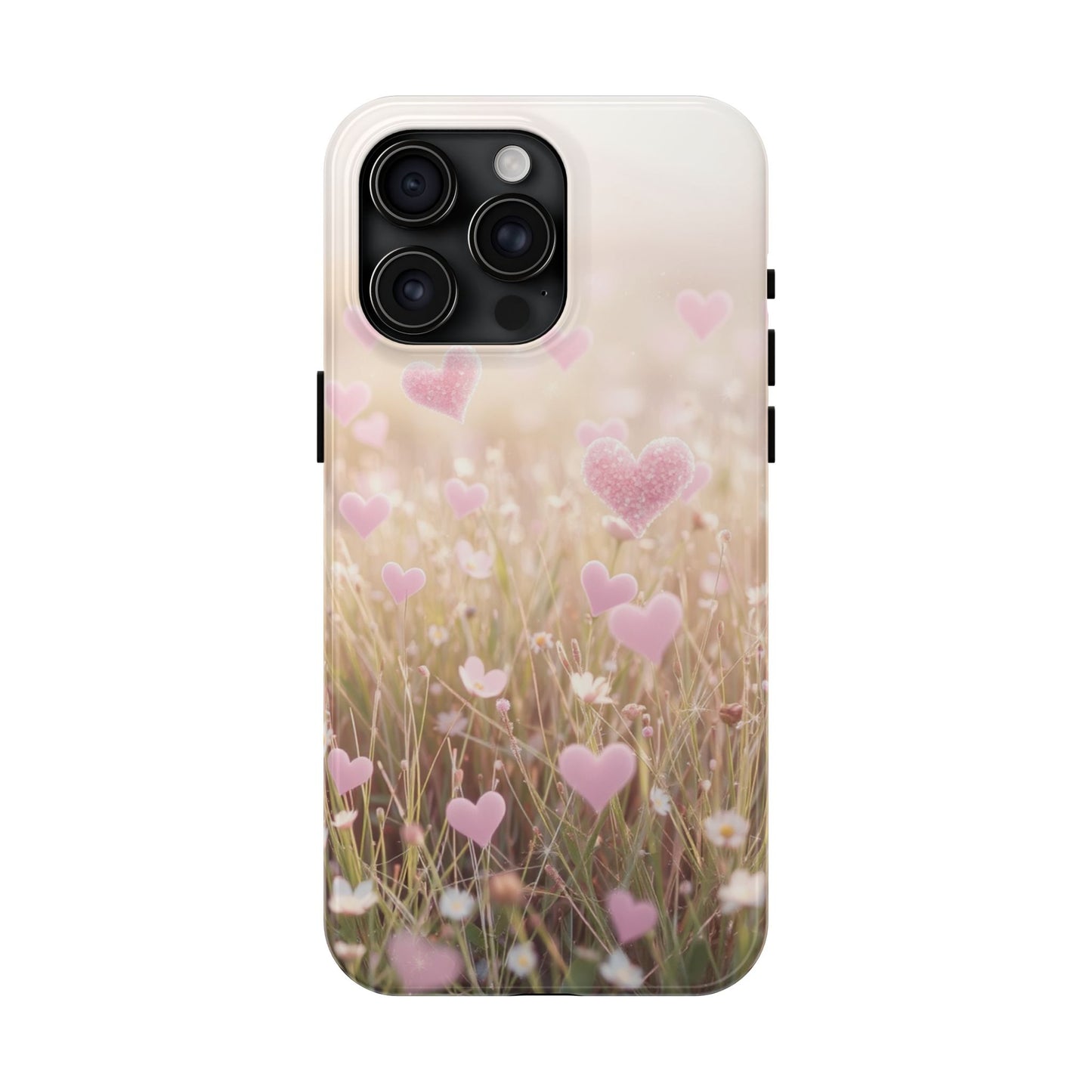 Romantic Hearts Tough Phone Case - Perfect for Lovers and Celebrations