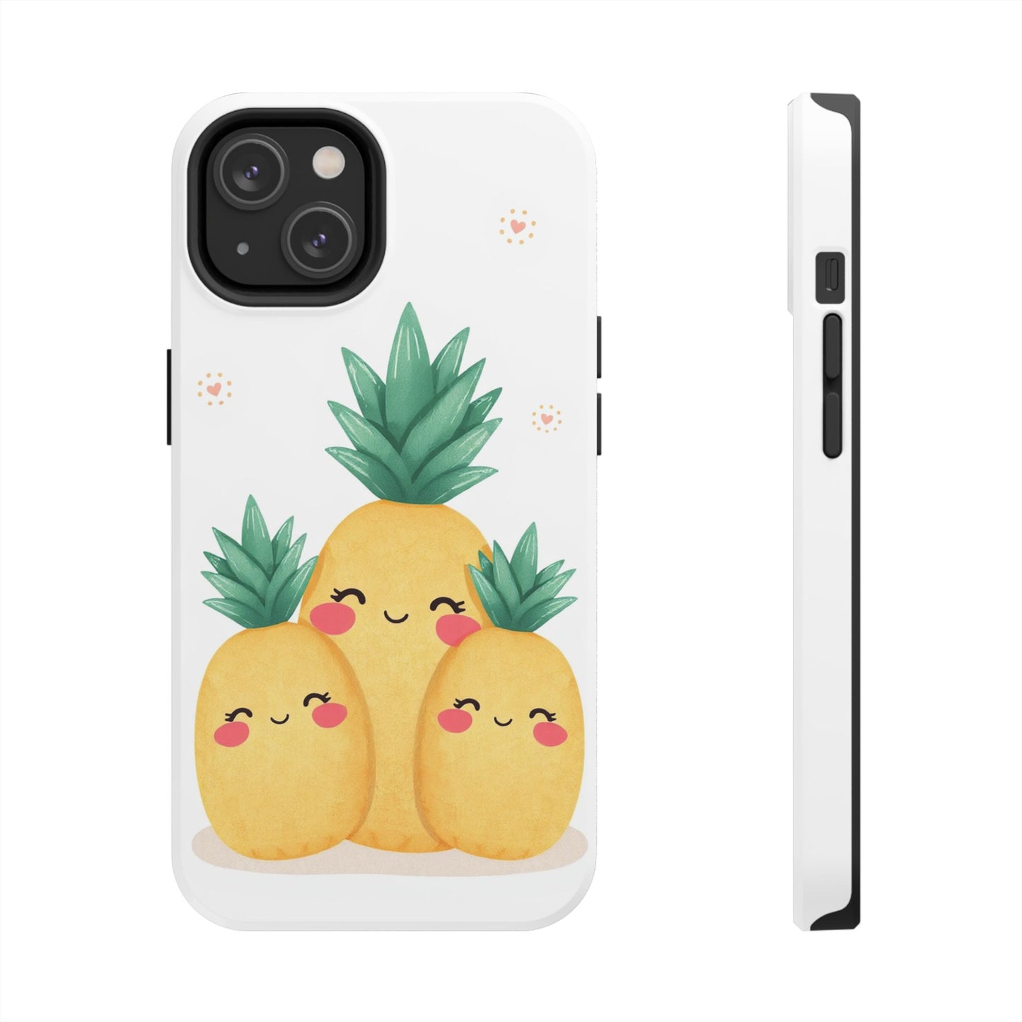 Cute Pineapple Tough Phone Cases | Fun Gift for Pineapple Lovers | Summer Vibes | Durable Phone Protection | Quirky Phone Accessory
