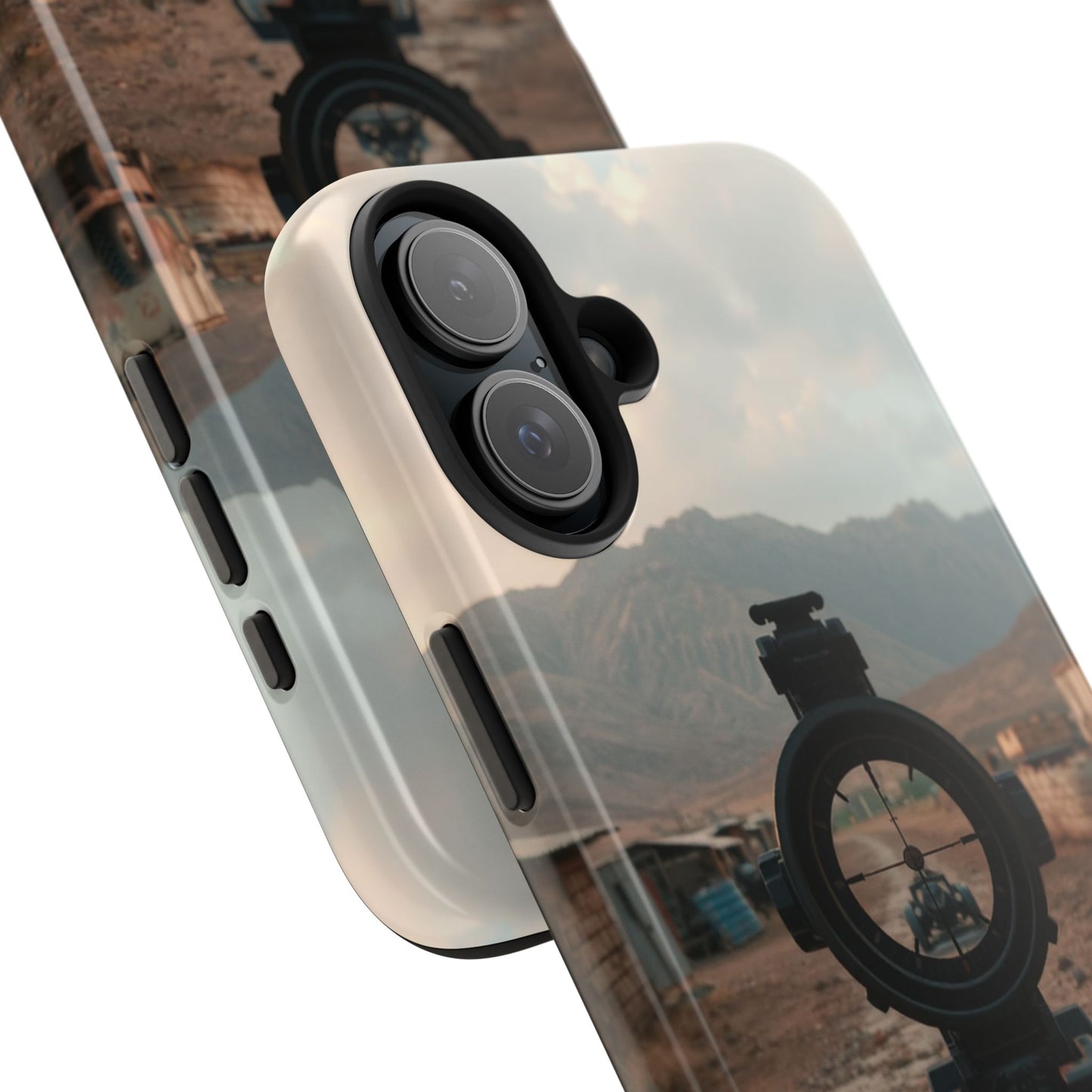 Tough Phone Case - Military Inspired Design with Sniper Scope