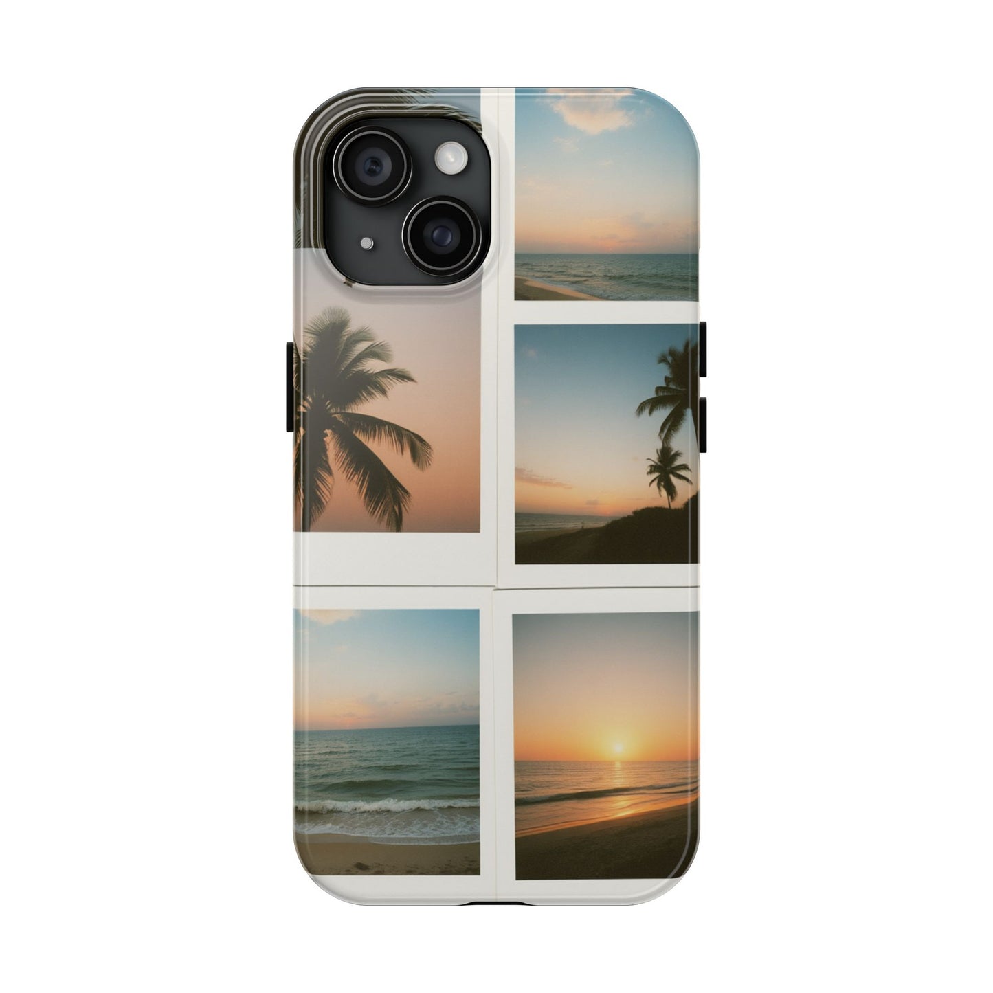 Tropical Sunset Tough Phone Case - Beach Vibes for Summer Adventures