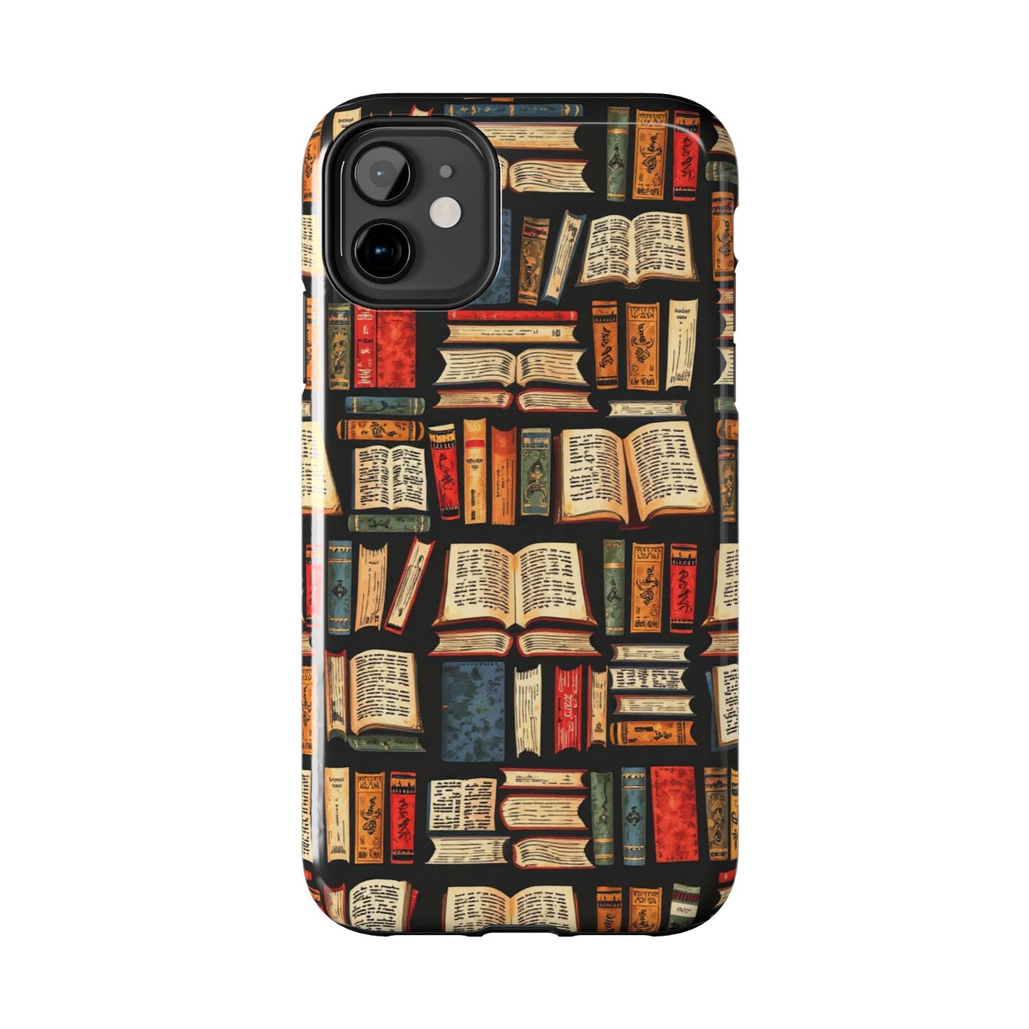 Book Lover Tough Phone Cases - Durable Protective Cases for Literature Fans