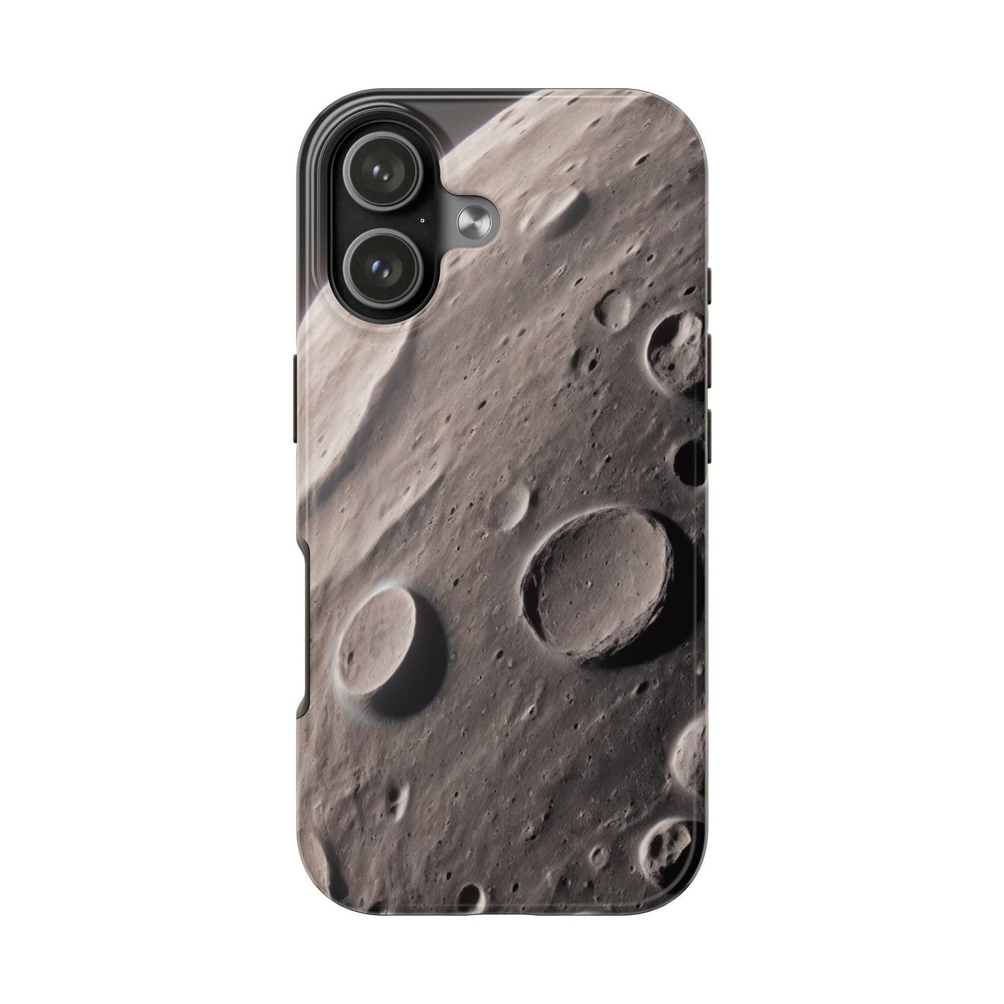 Celestial Moon Surface Tough Phone Case | Durable Space-Themed Design - for iPhone
