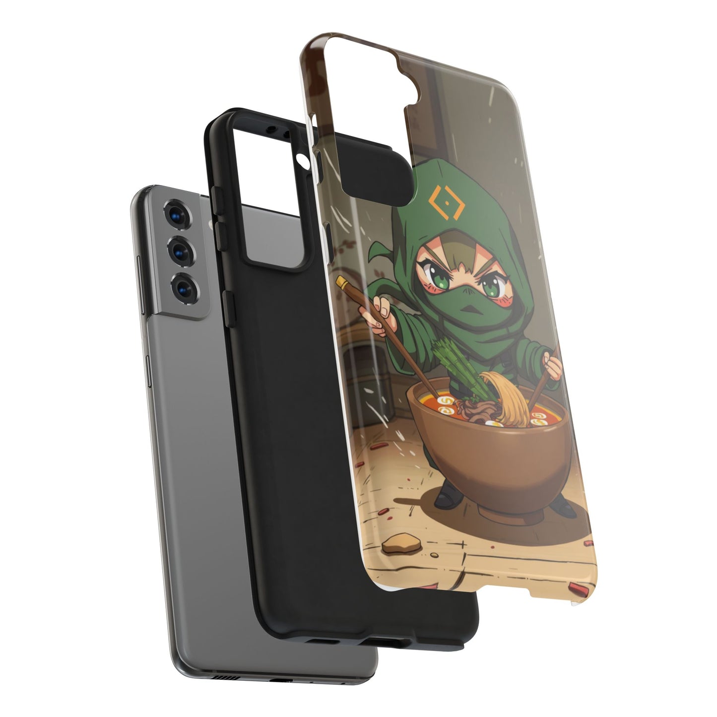 Ninja Chef Tough Phone Case - Fun & Durable Design for Foodies