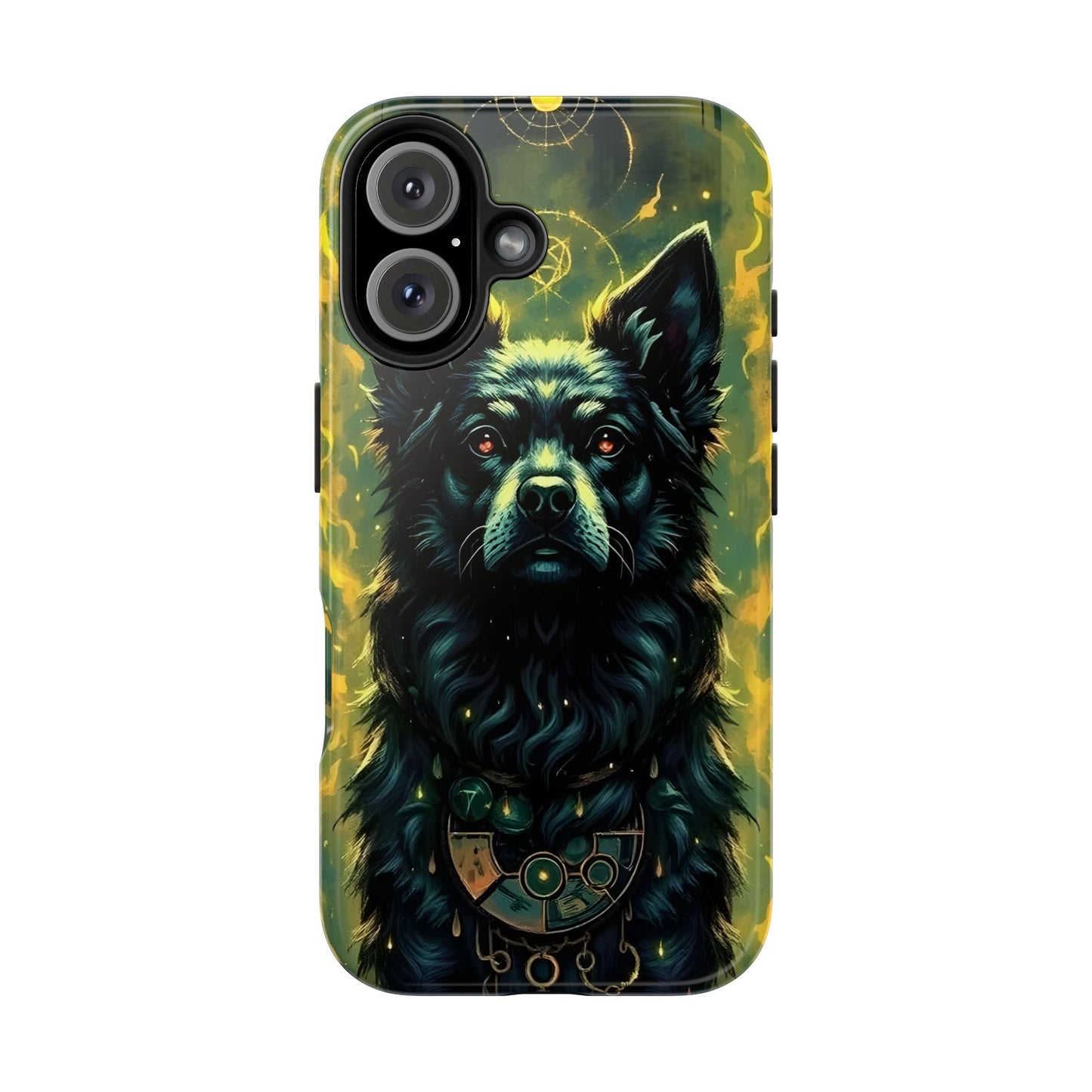 Mystical Dog Tribe Phone Case - Tough and Stylish for Pet Lovers - for iPhone