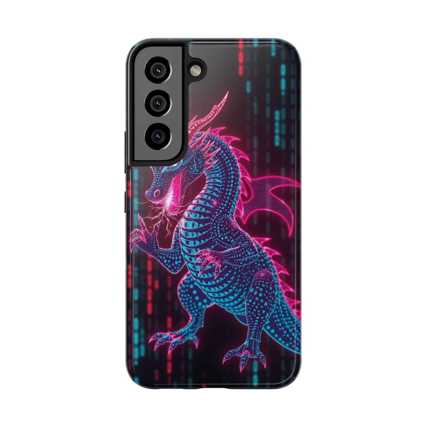 Electrifying Dragon Phone Case - Tough, Stylish Protection for Fantasy Lovers