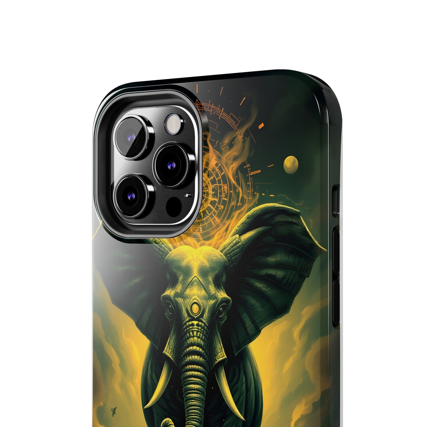 Majestic Elephant Clouds Tough Phone Case - Durable Protection with Bold Design - for iPhone