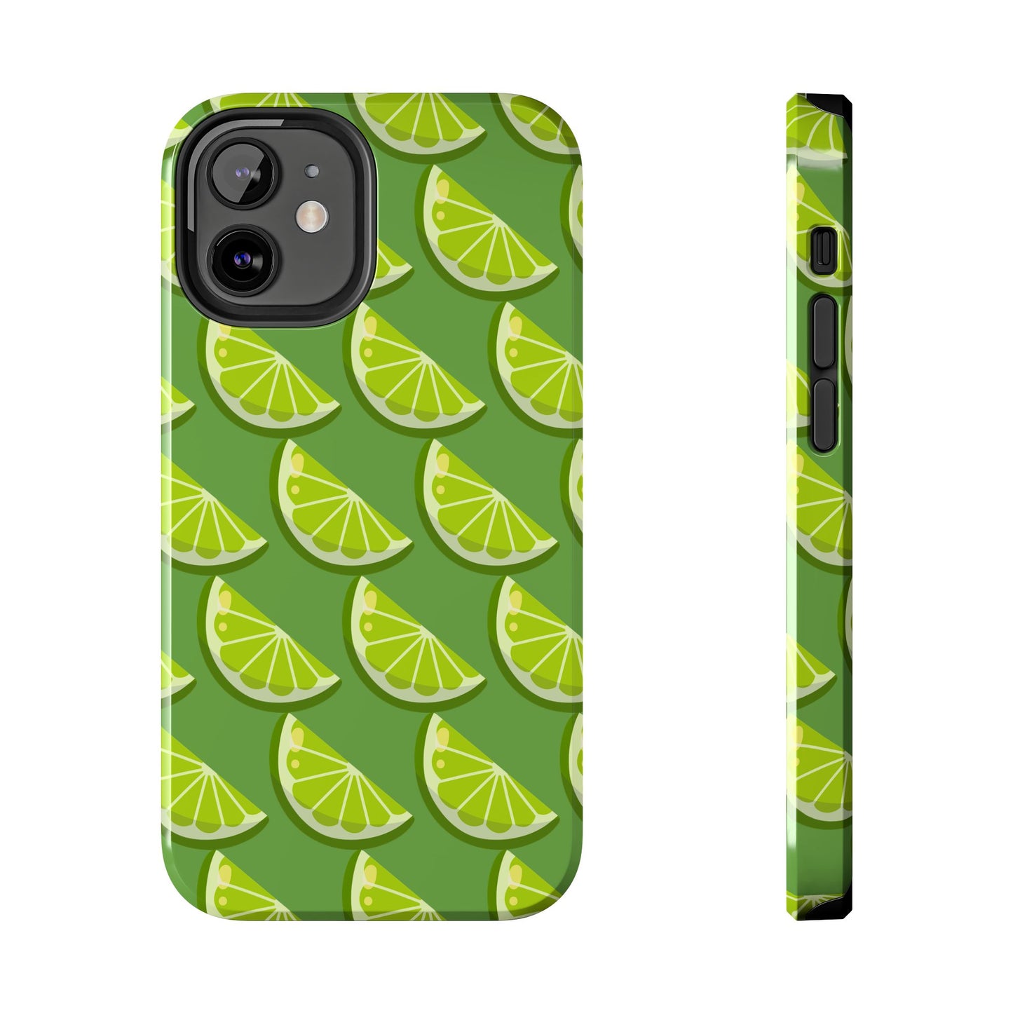 Lime Slice Tough Phone Case - Green Party - for iPhone