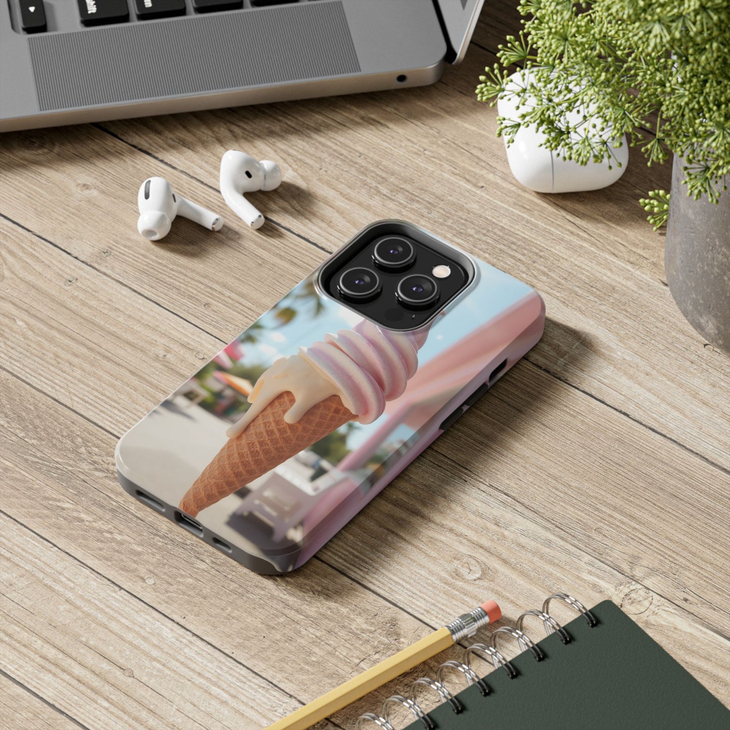 Ice Cream Cone Phone Case – Tough and Stylish Protection