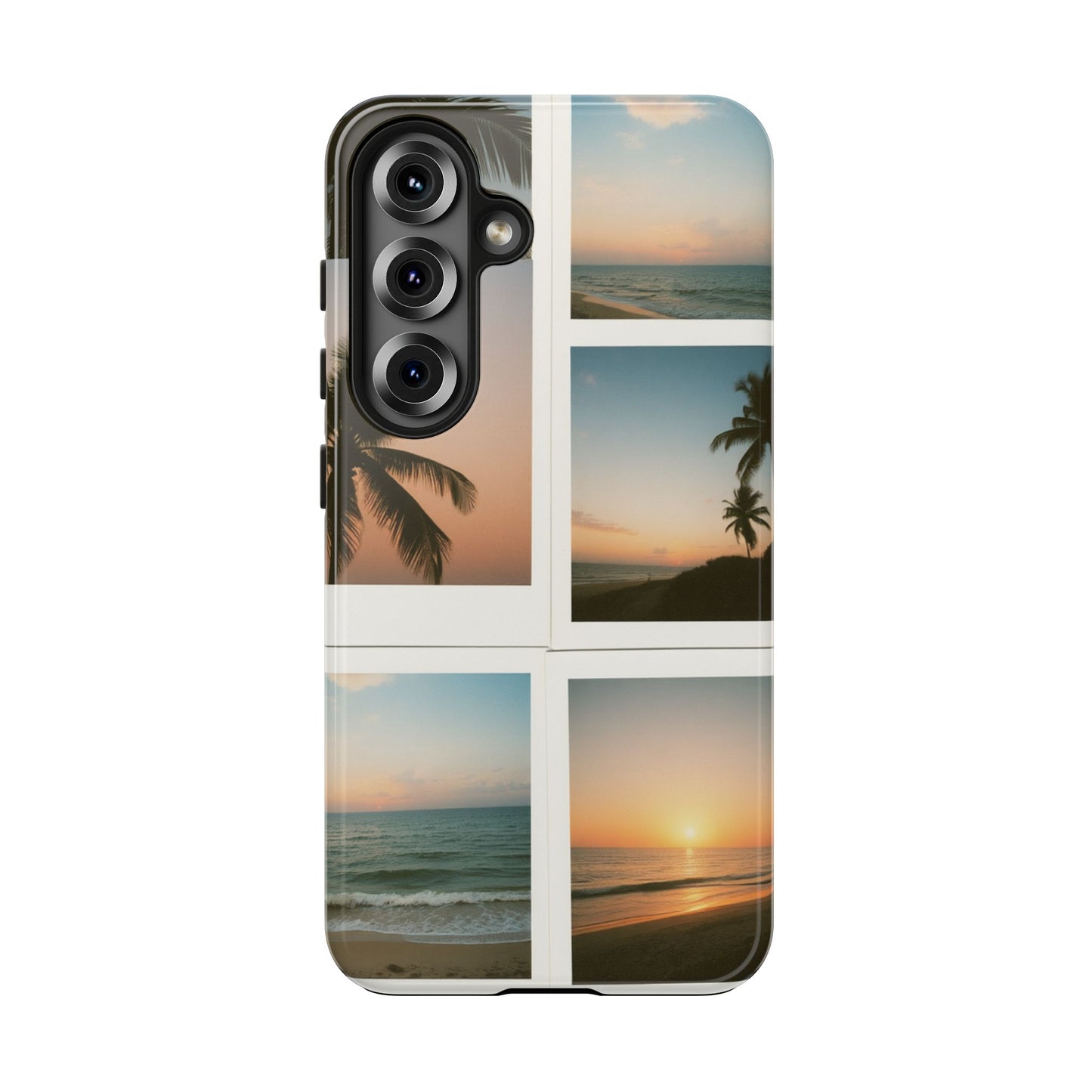 Tropical Sunset Tough Phone Case - Beach Vibes for Summer Adventures