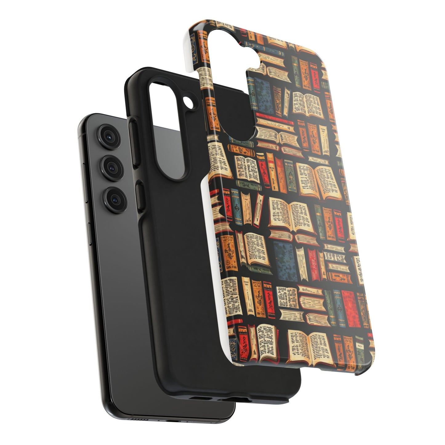 Book Lover Tough Phone Cases - Durable Protective Cases for Literature Fans